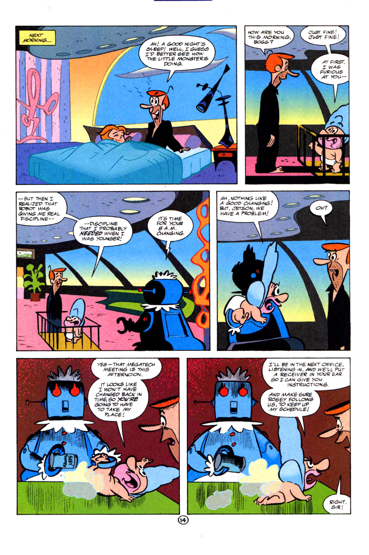Read online The Flintstones and the Jetsons comic -  Issue #3 - 16
