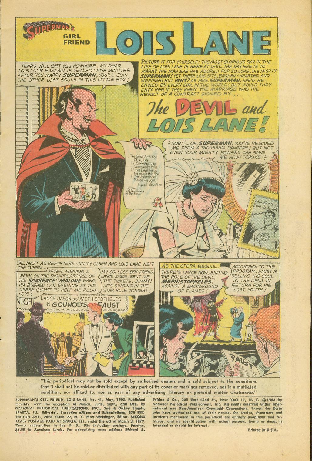 Read online Superman's Girl Friend, Lois Lane comic -  Issue #41 - 3