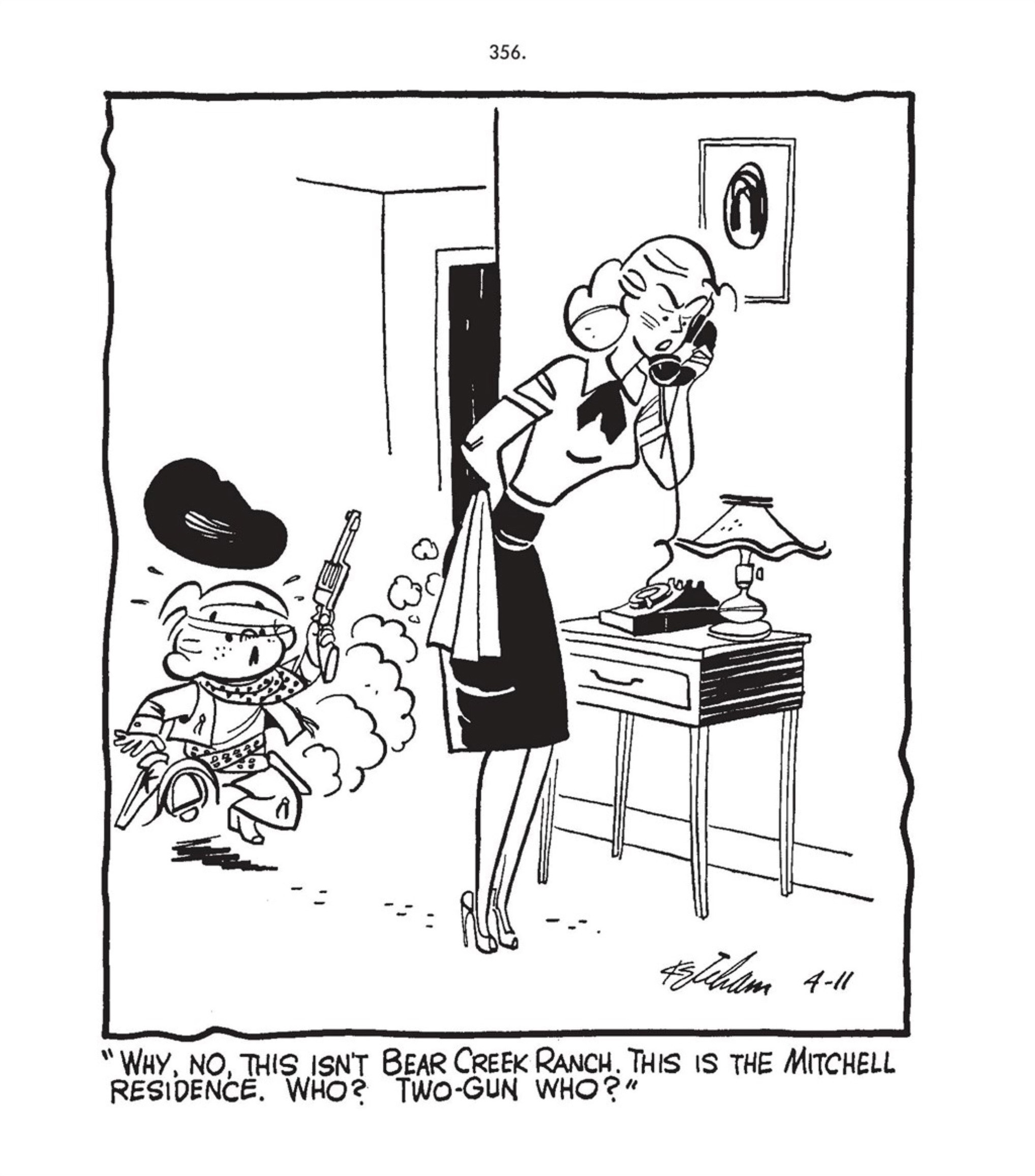 Read online Hank Ketcham's Complete Dennis the Menace comic -  Issue # TPB 1 (Part 4) - 82