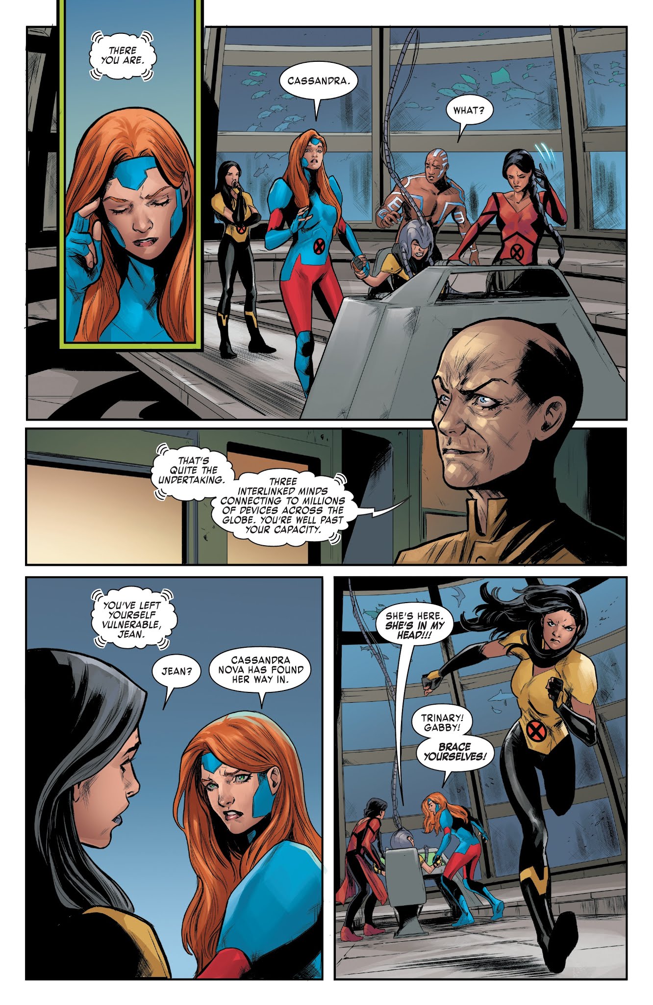 Read online X-Men: Red comic -  Issue #8 - 10