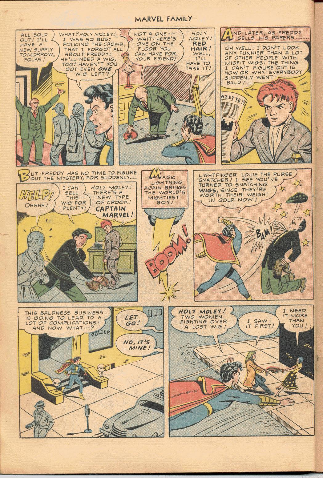 Read online The Marvel Family comic -  Issue #51 - 21