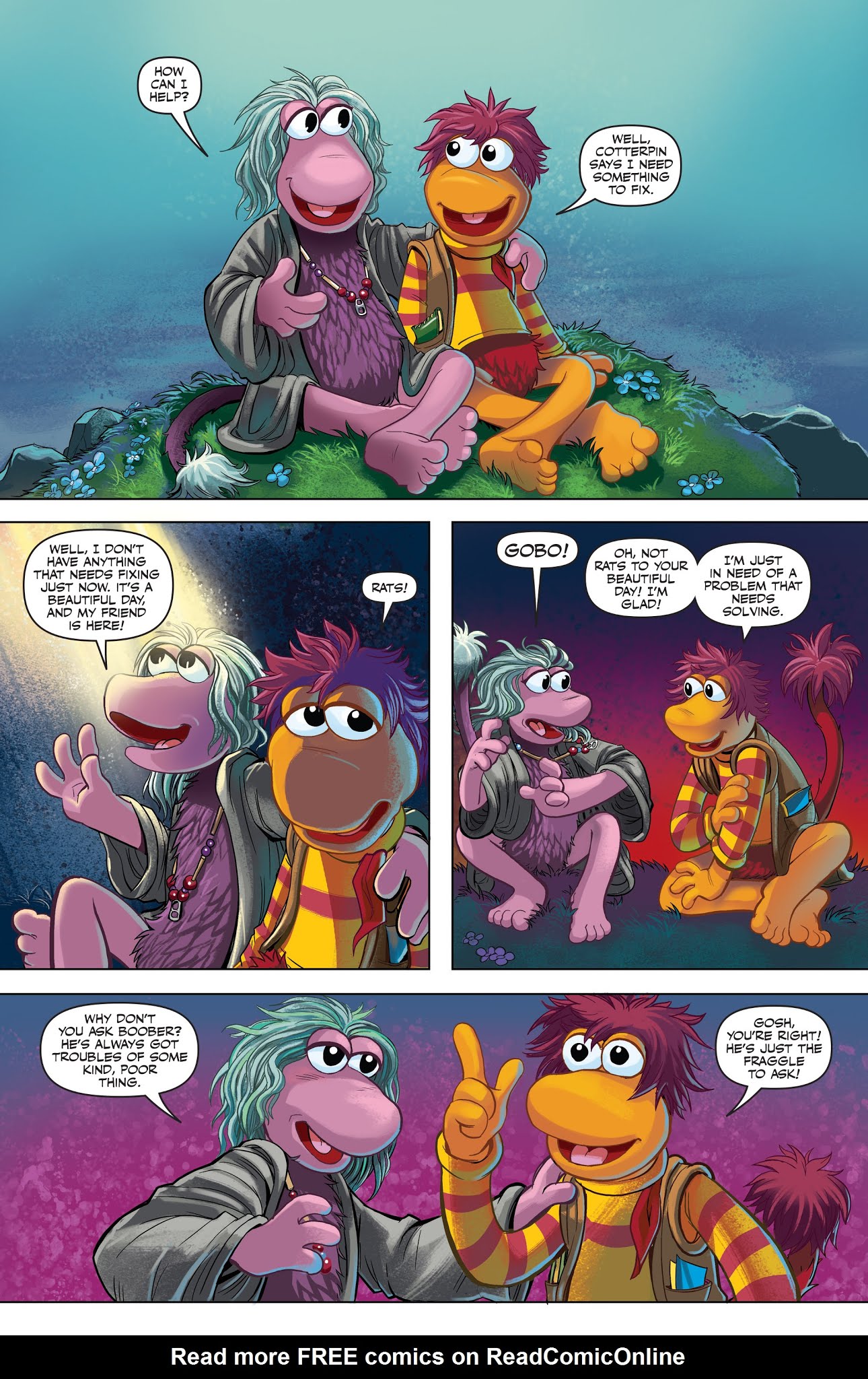 Read online Jim Henson's Fraggle Rock: Journey to the Everspring comic -  Issue #1 - 10