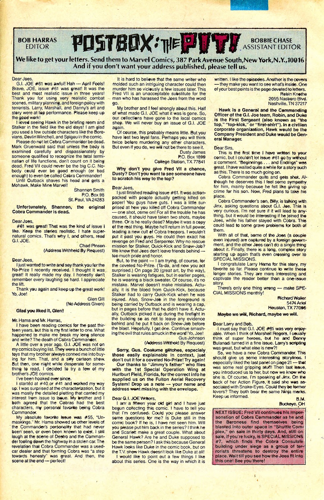 G.I. Joe: A Real American Hero issue 64 - Page 24