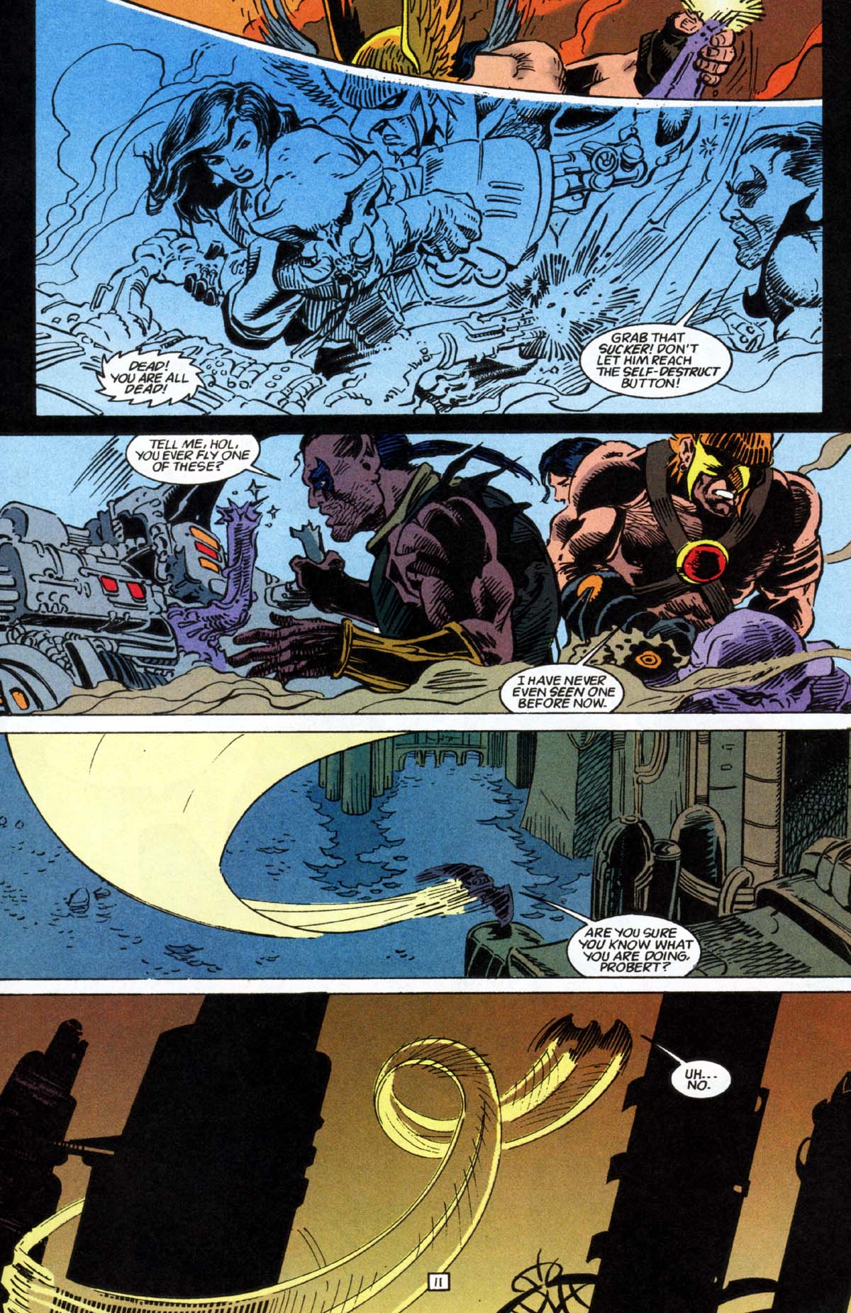 Read online Justice League America comic -  Issue #102b - 12