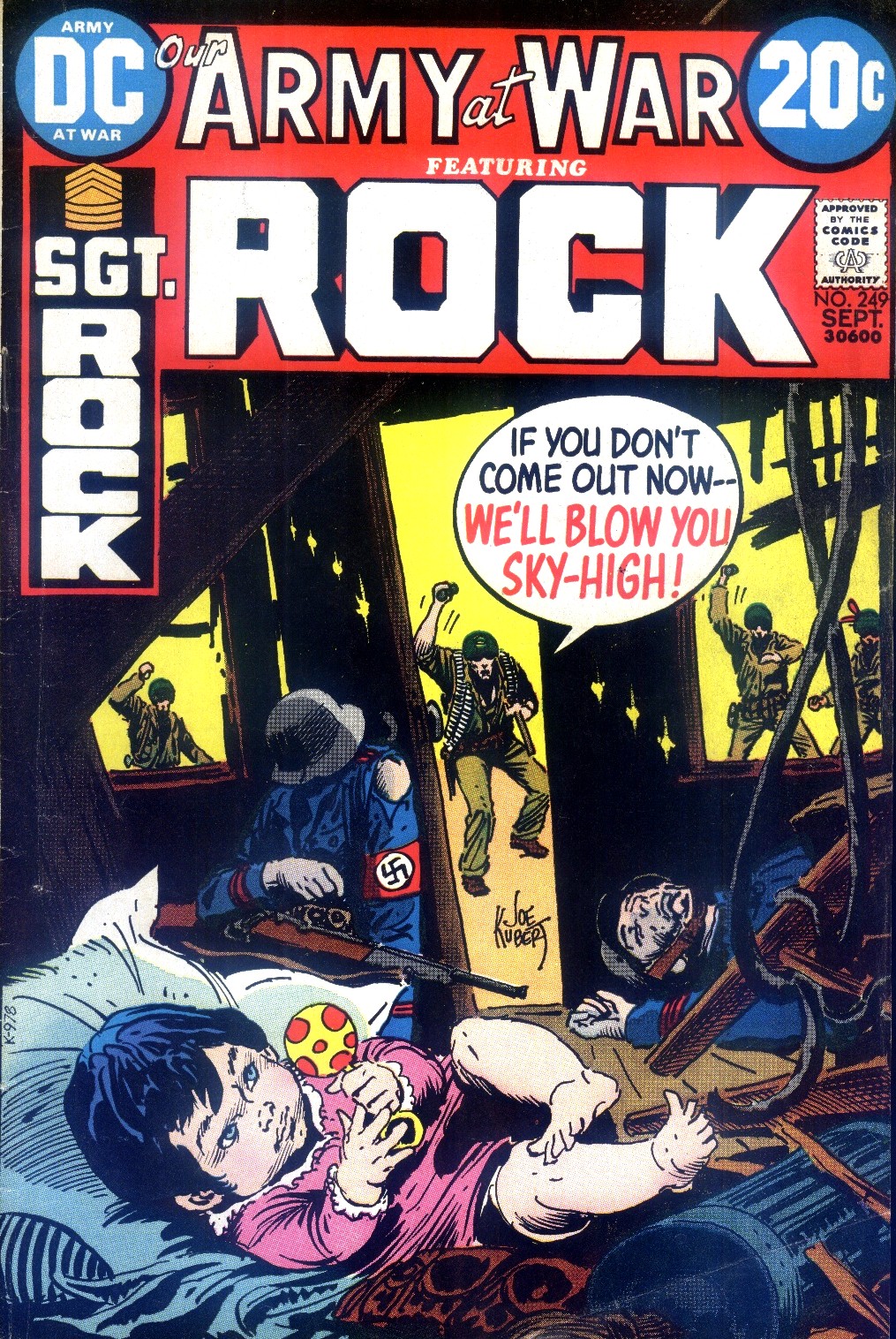 Read online Our Army at War (1952) comic -  Issue #249 - 1