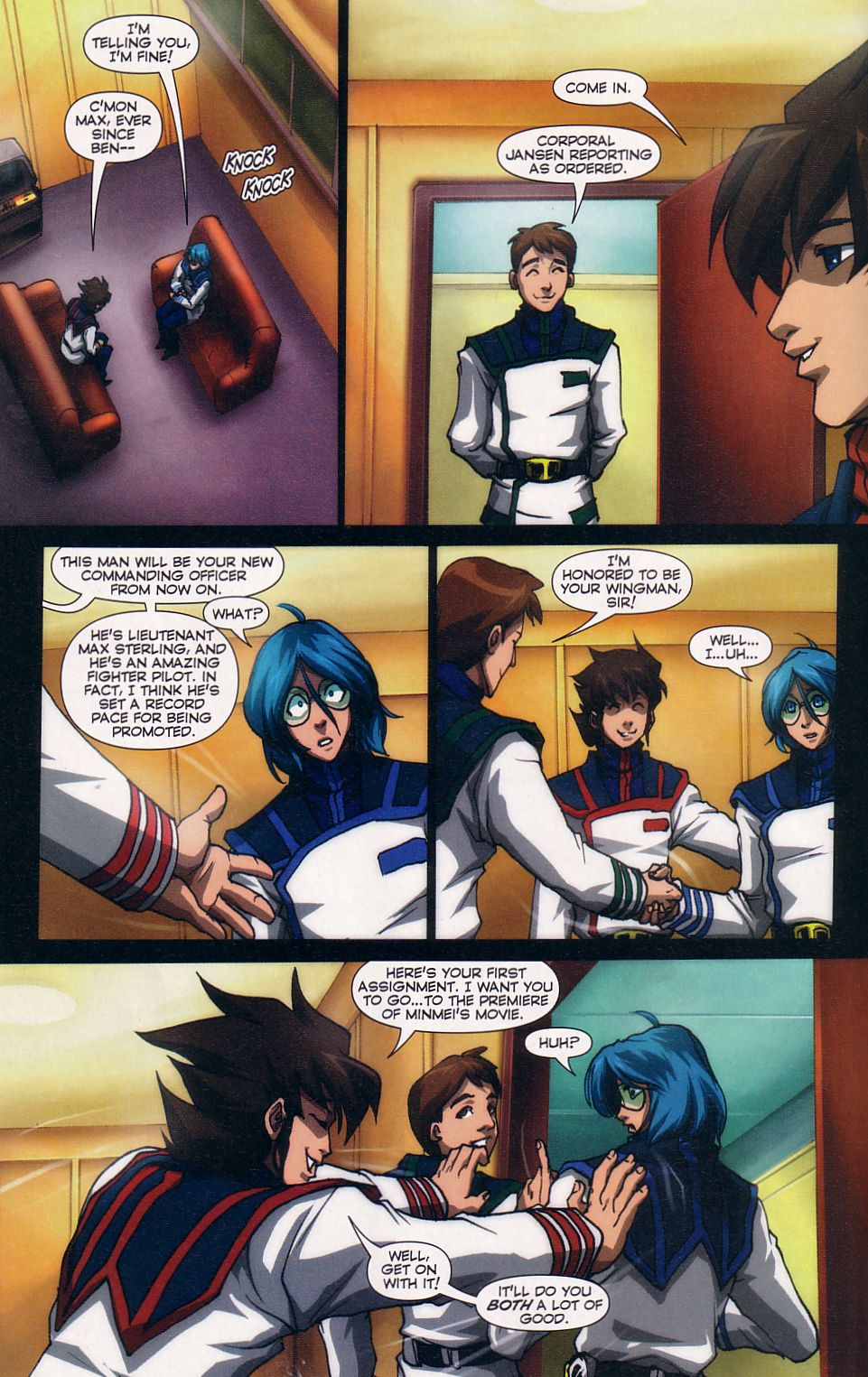 Read online Robotech: Love and War comic -  Issue #5 - 11