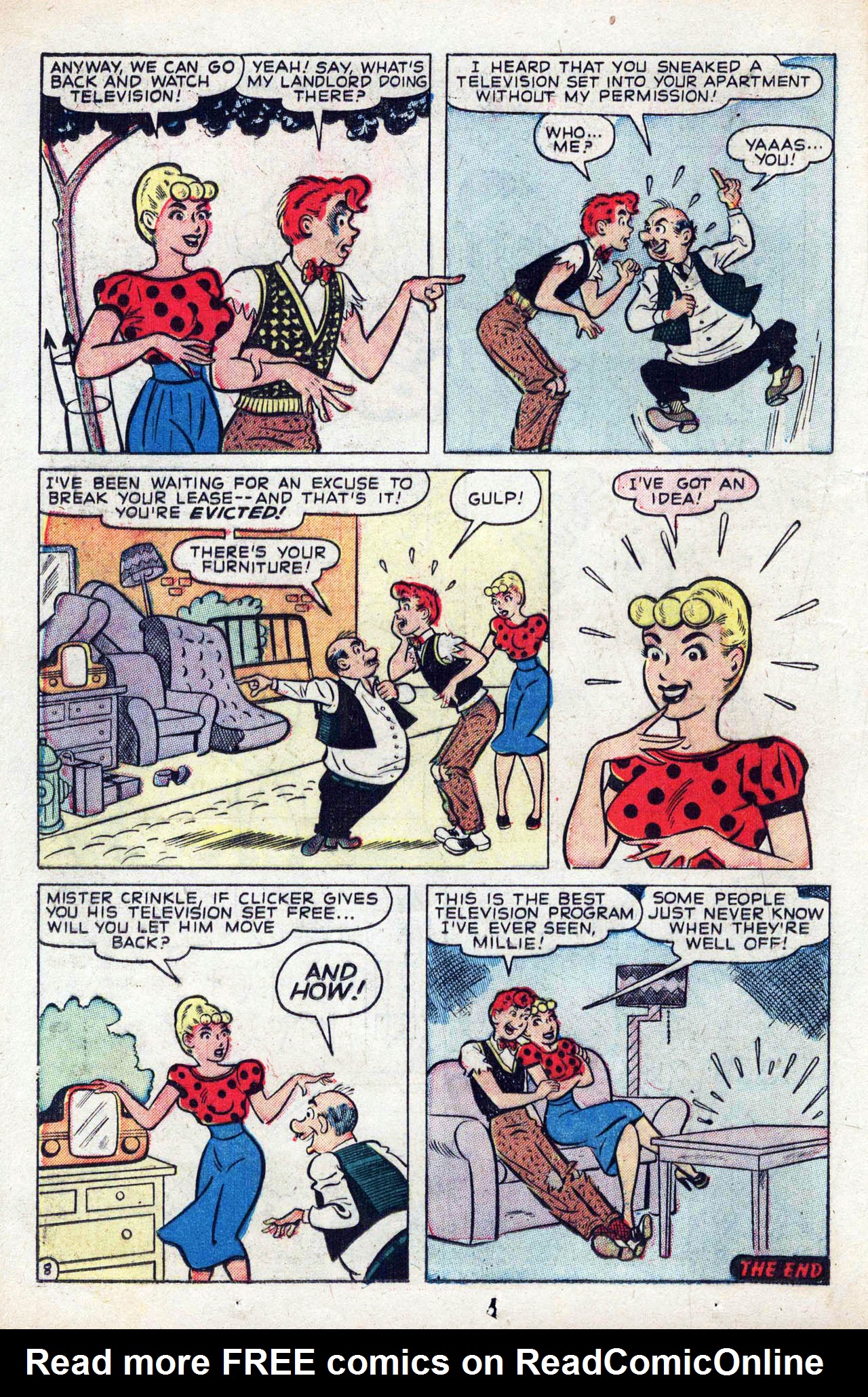 Read online Millie the Model comic -  Issue #24 - 16
