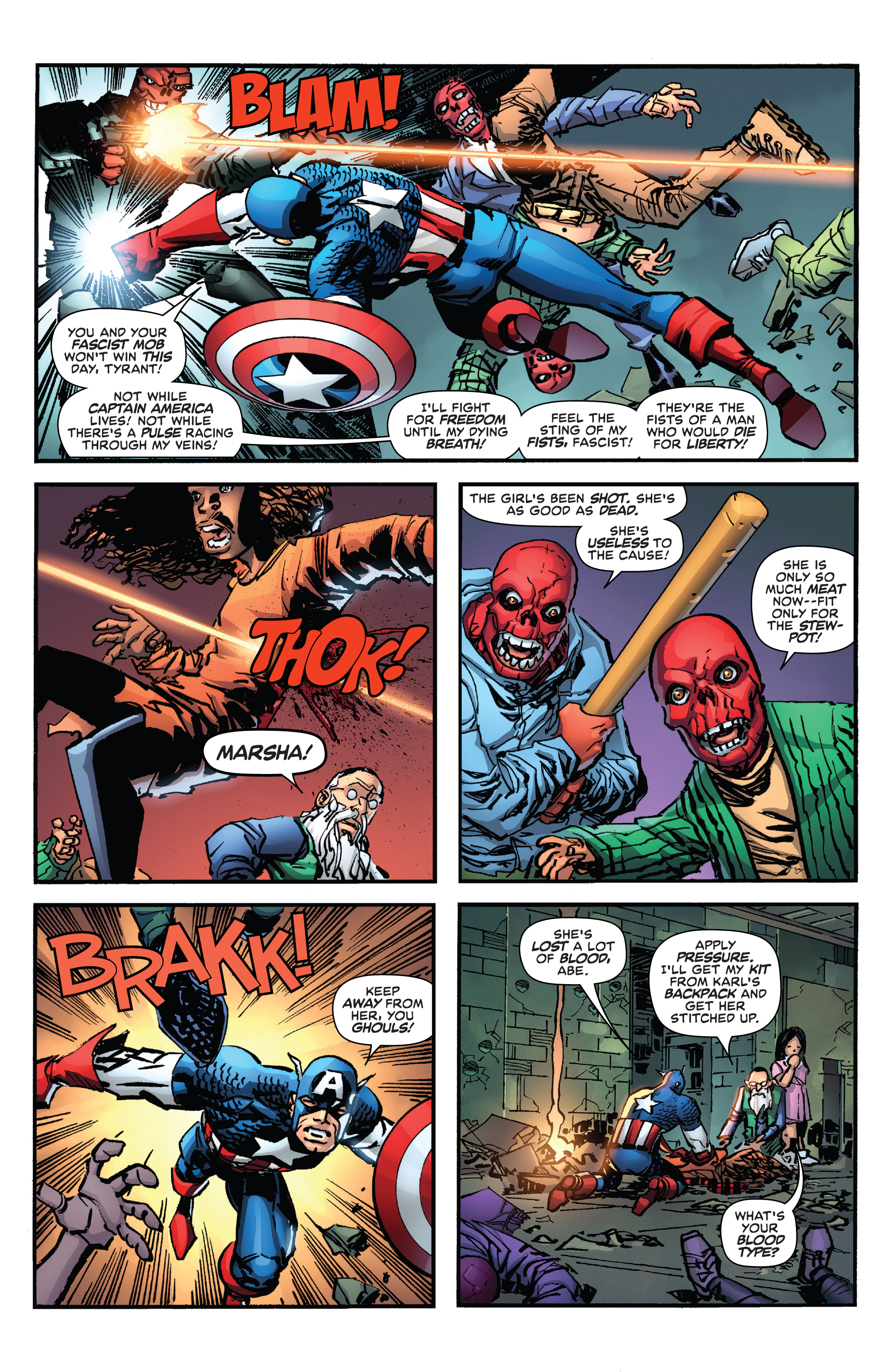 Read online Captain America: The End comic -  Issue # Full - 12