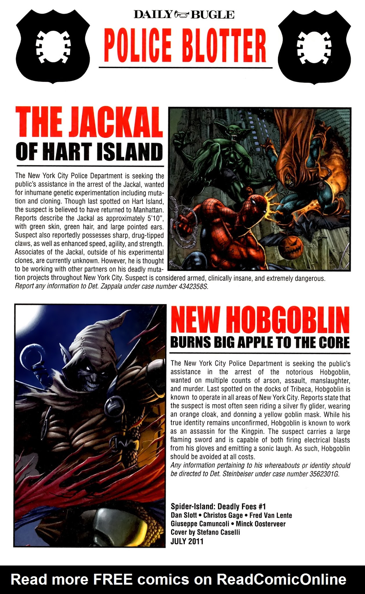 Read online Spider Island Daily Bugle comic -  Issue # Full - 18