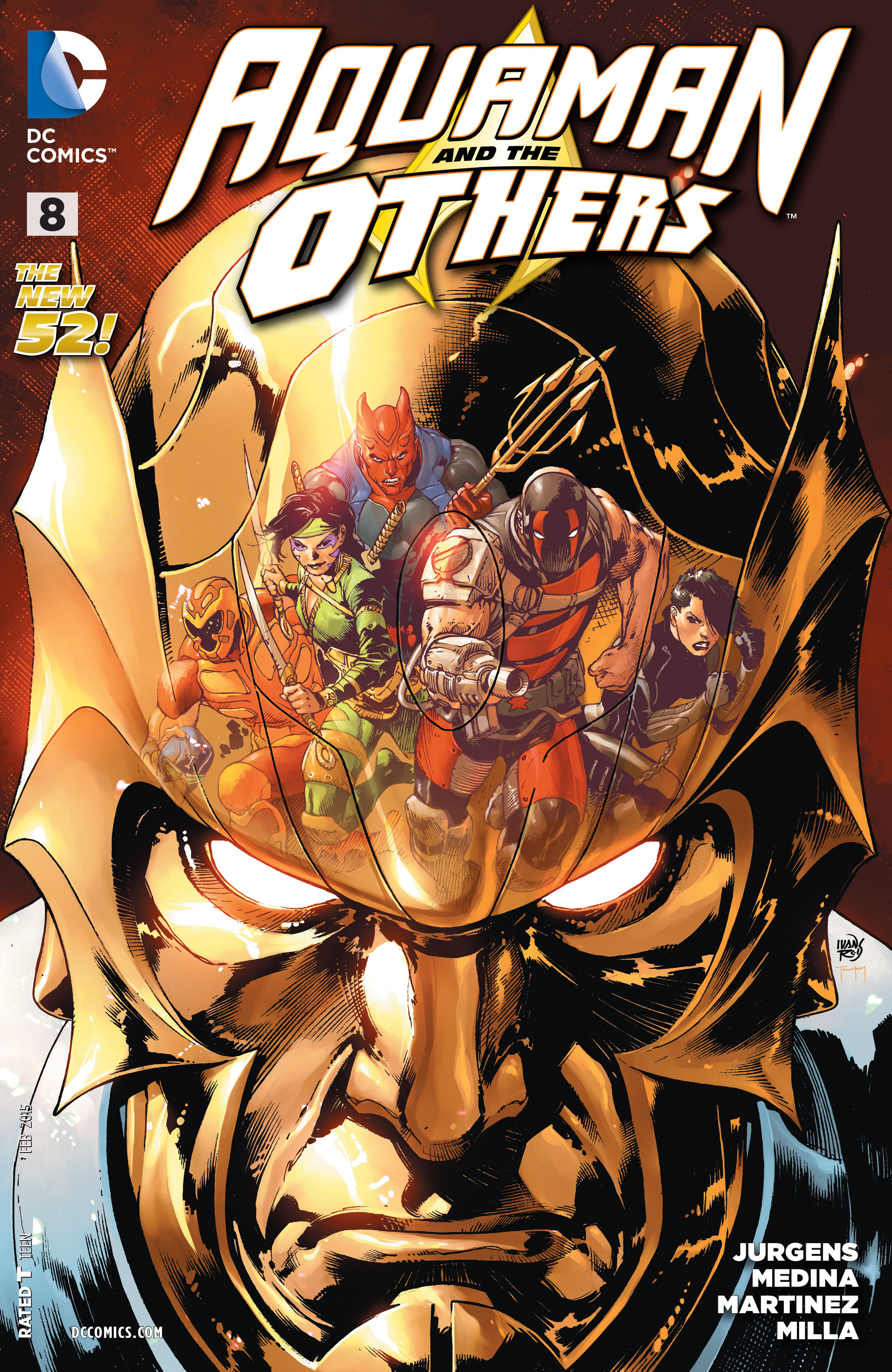 Read online Aquaman and the Others comic -  Issue #8 - 1