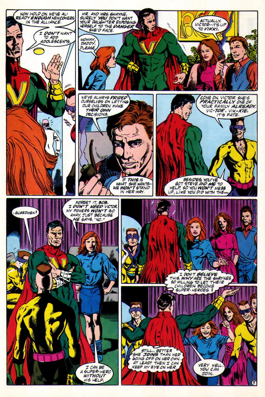 Read online Hero Alliance (1989) comic -  Issue #7 - 9