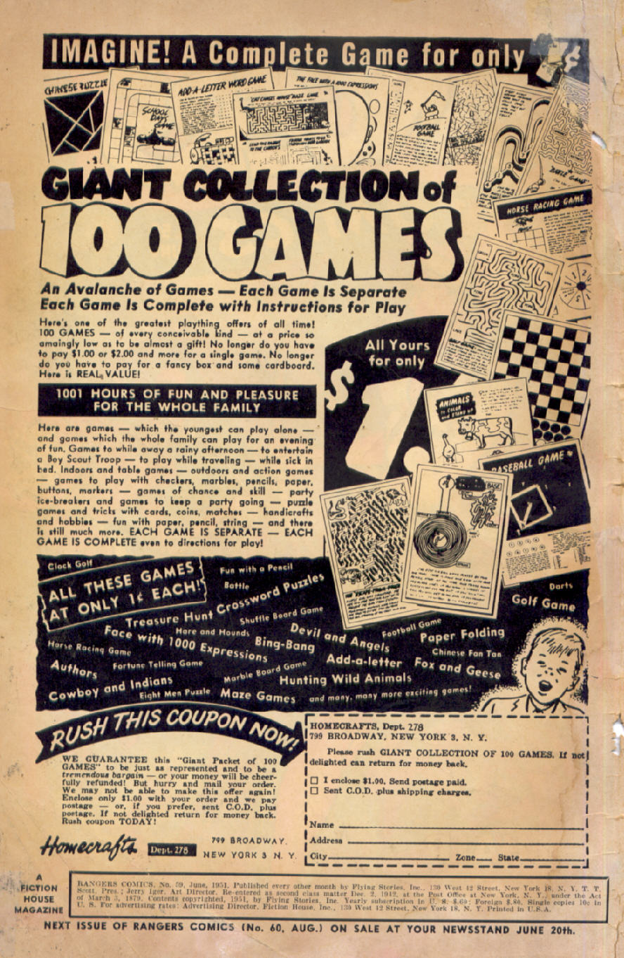 Read online Rangers Comics comic -  Issue #59 - 2