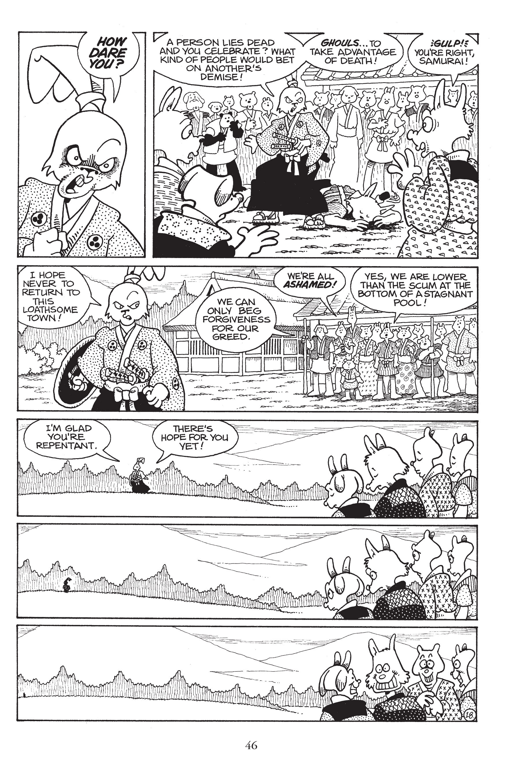 Read online Usagi Yojimbo (1987) comic -  Issue # _TPB 6 - 48