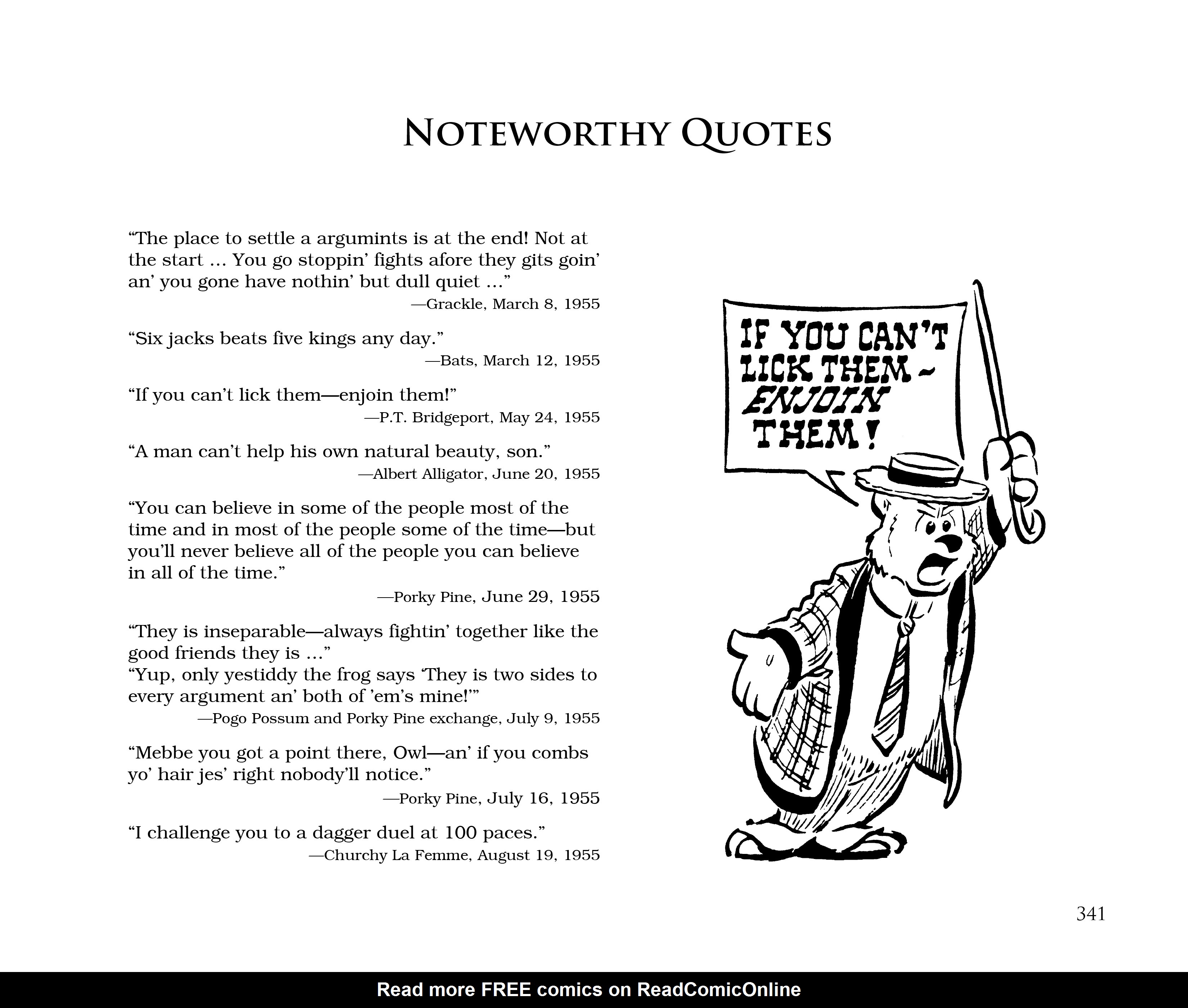 Read online Pogo by Walt Kelly: The Complete Syndicated Comic Strips comic -  Issue # TPB 4 (Part 4) - 53
