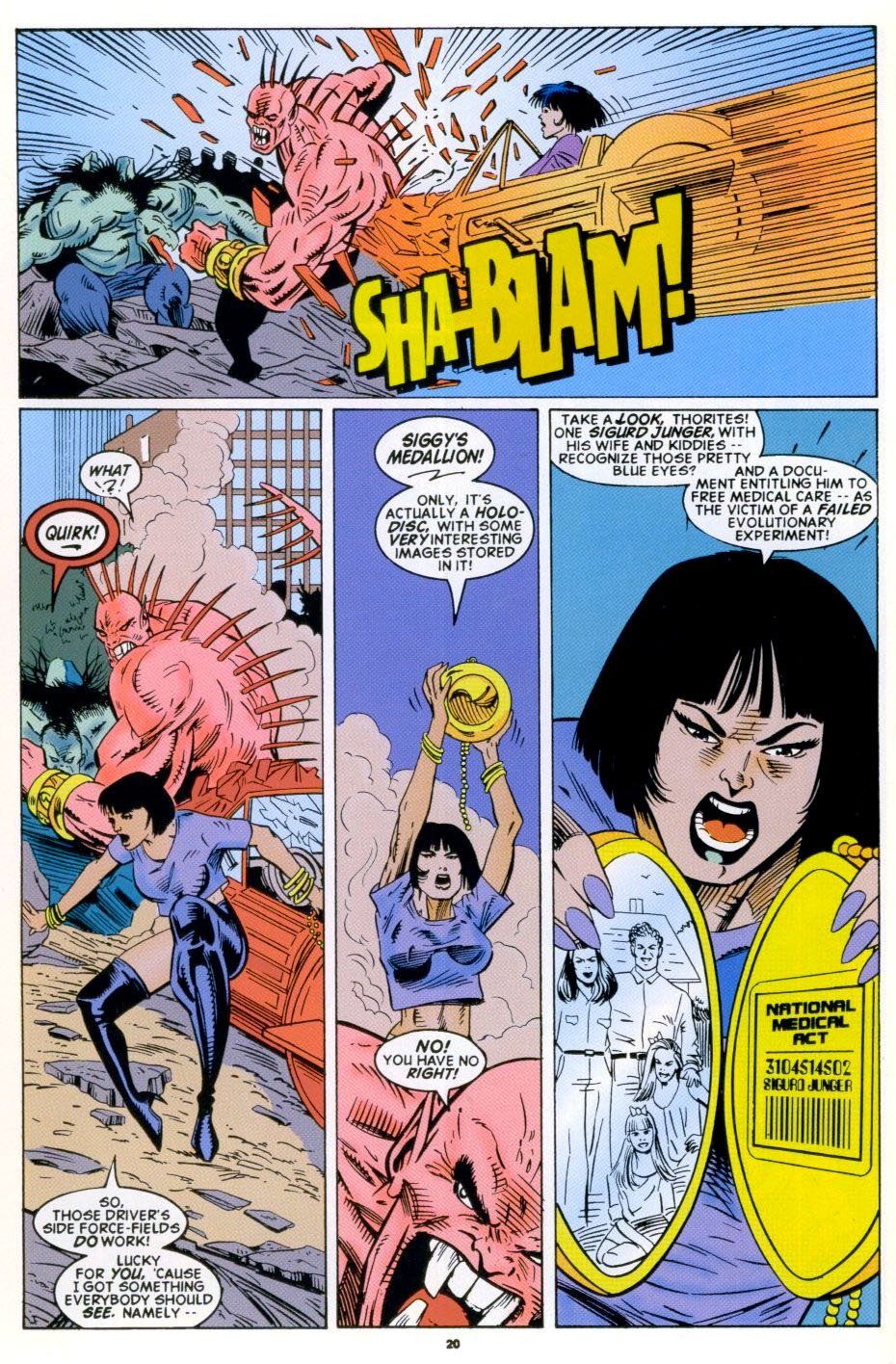 Read online 2099 Unlimited comic -  Issue #4 - 17