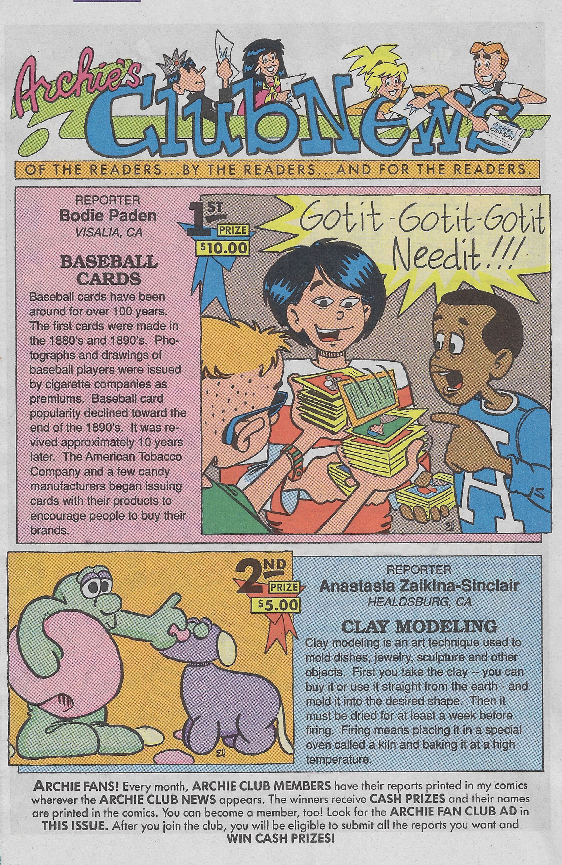 Read online Jughead (1987) comic -  Issue #34 - 10