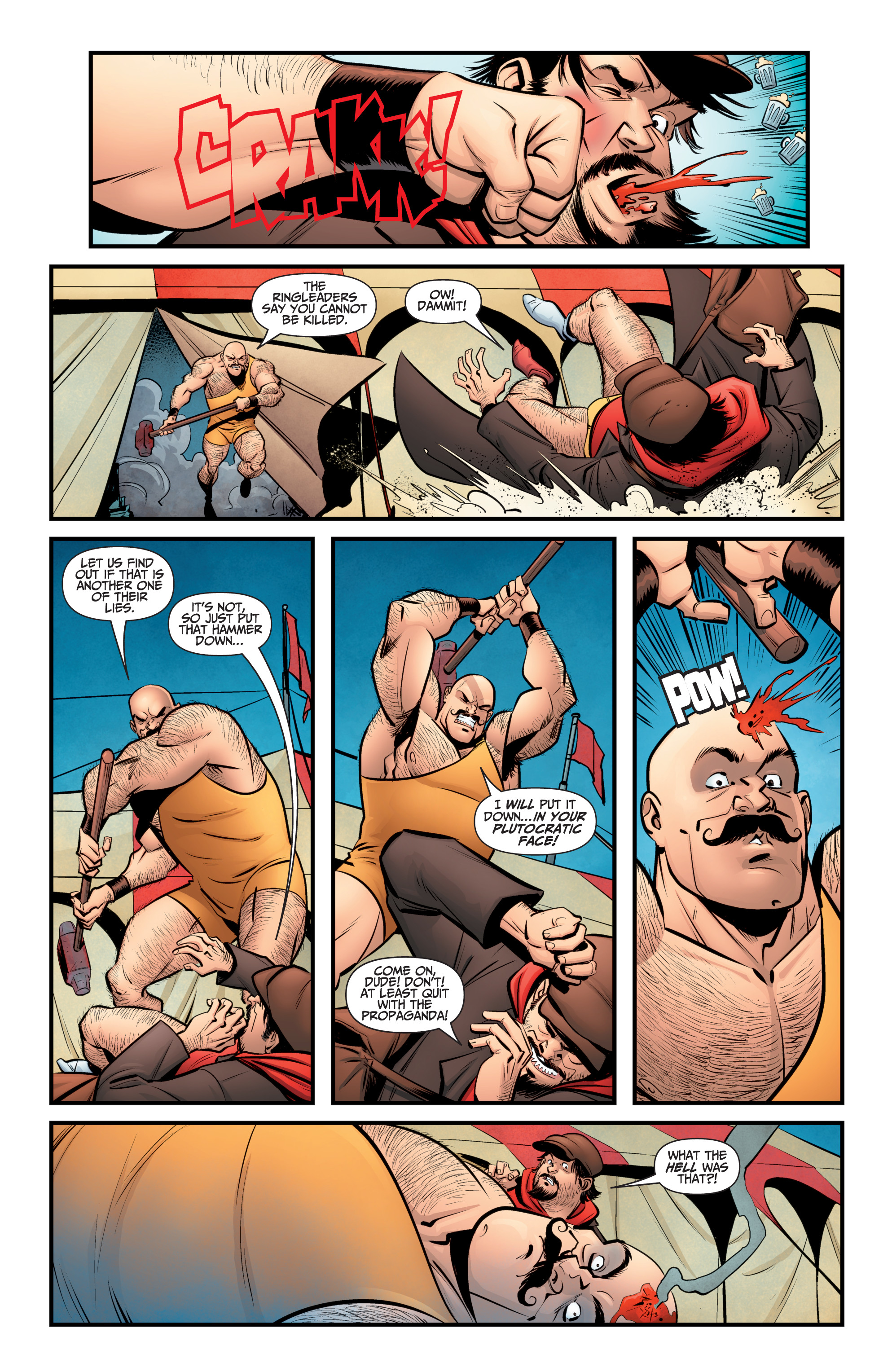 Read online A&A: The Adventures of Archer & Armstrong comic -  Issue #8 - 12