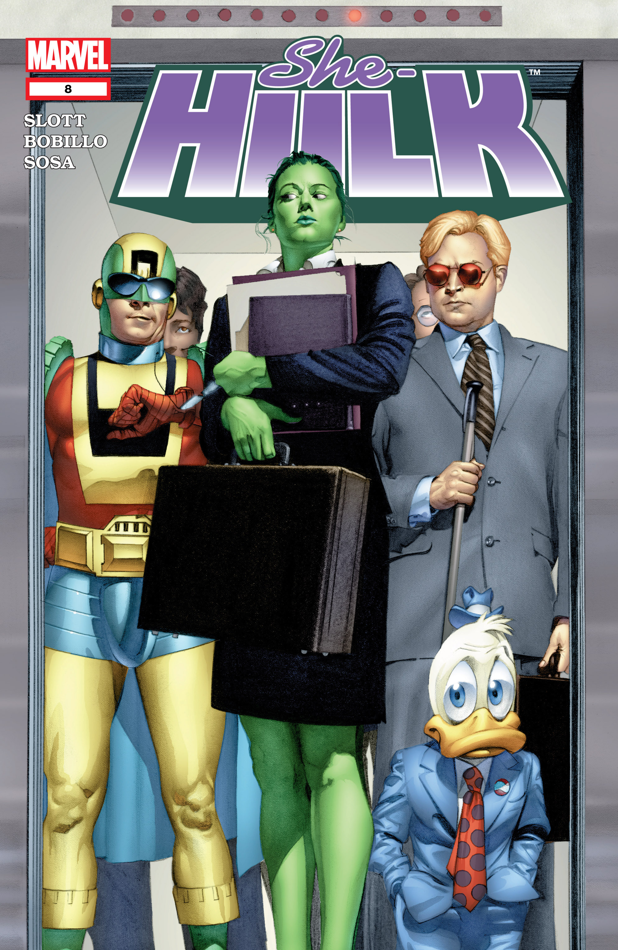 Read online She-Hulk (2004) comic -  Issue #8 - 1