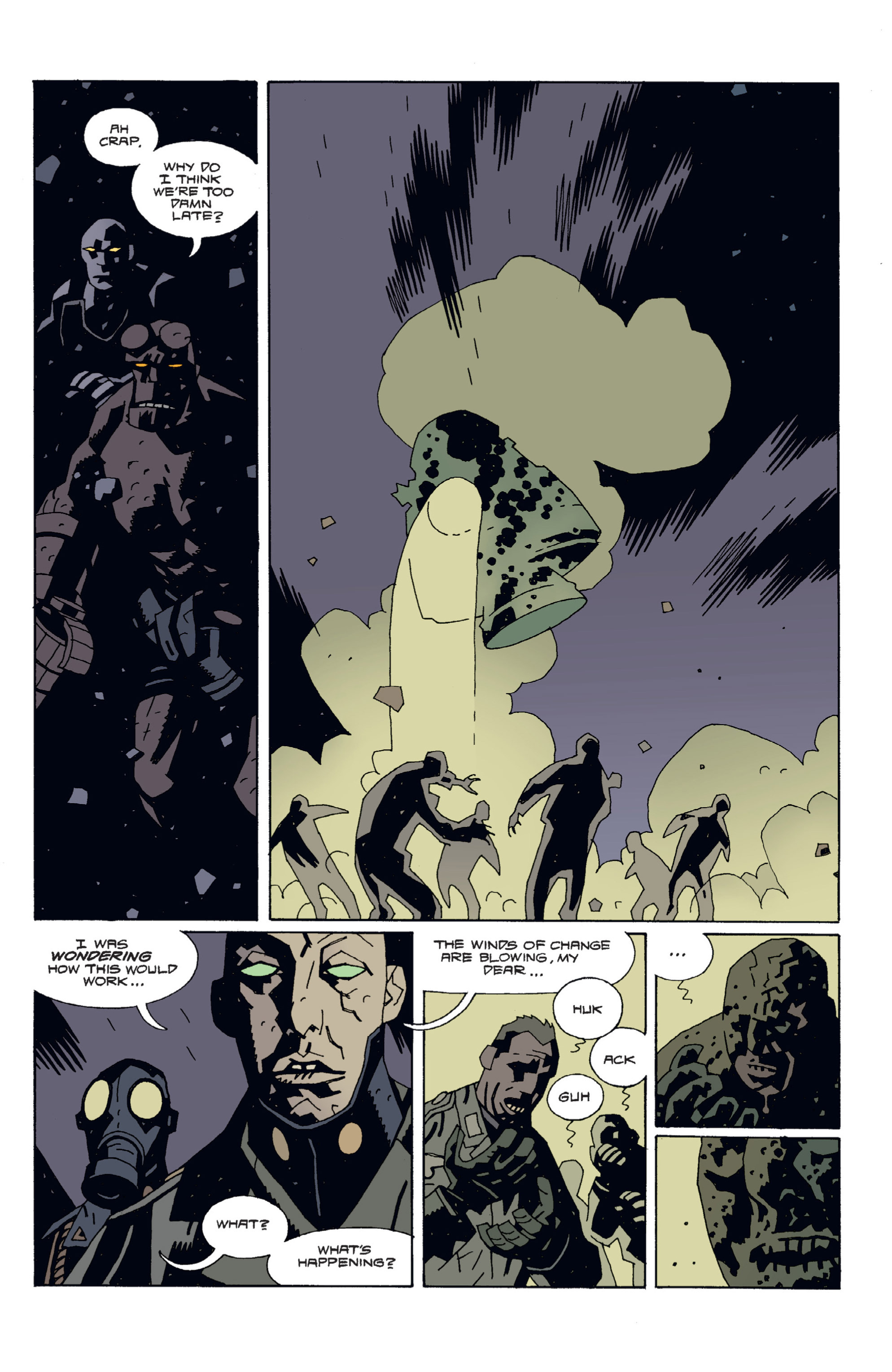 Read online Hellboy comic -  Issue #5 - 76