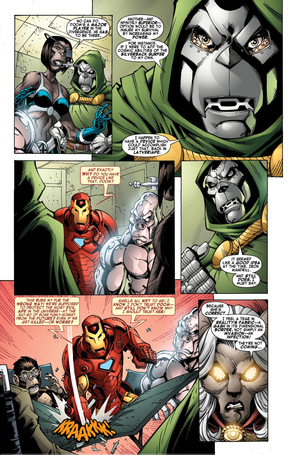 Read online Marvel Apes: Prime Eight comic -  Issue #1 - 16