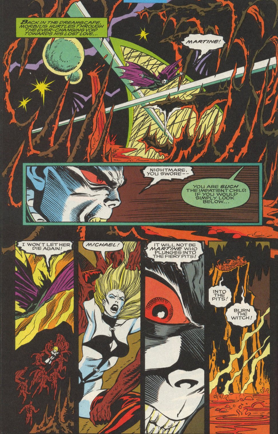 Read online Morbius: The Living Vampire (1992) comic -  Issue #9 - 15