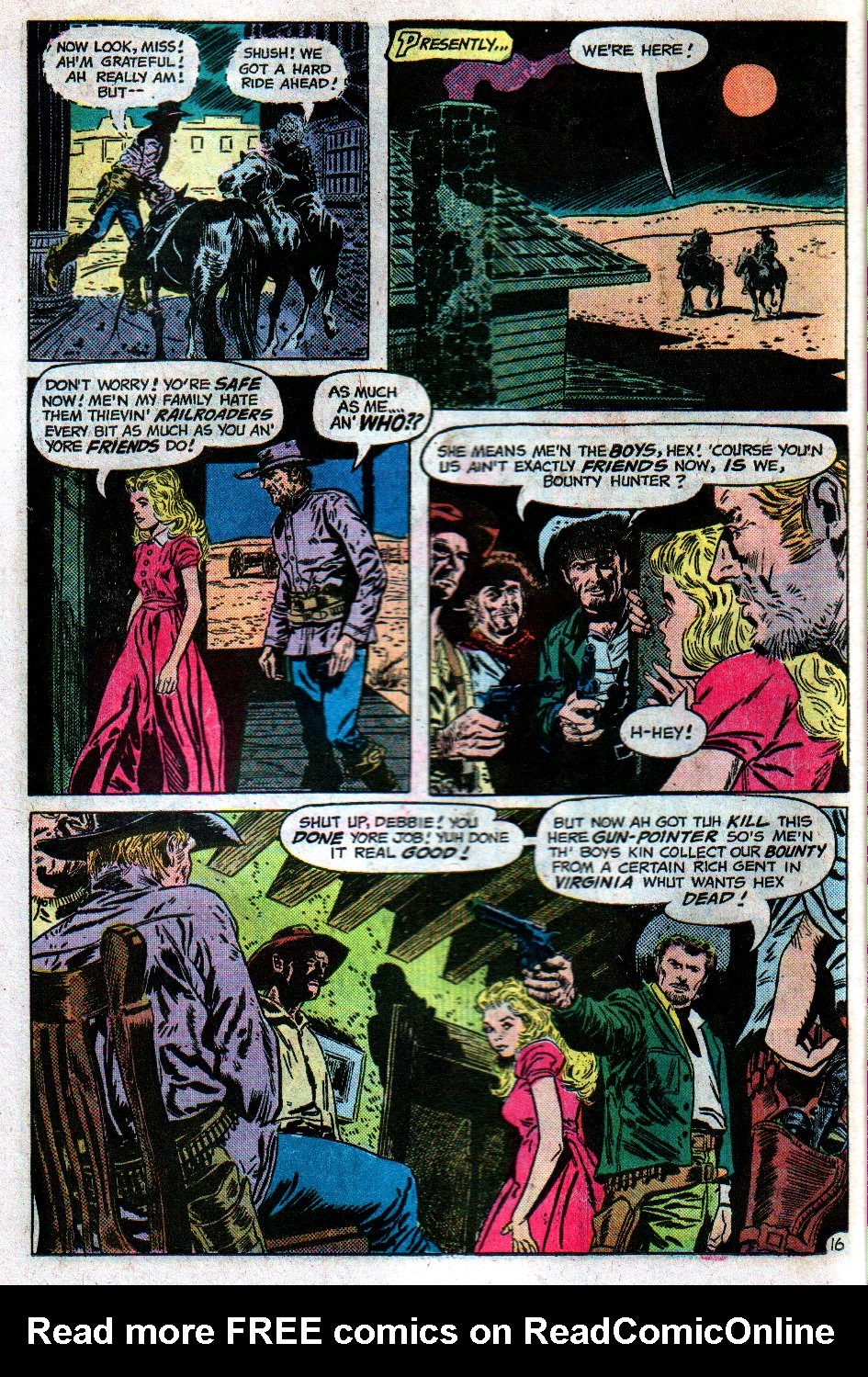 Read online Weird Western Tales (1972) comic -  Issue #26 - 18