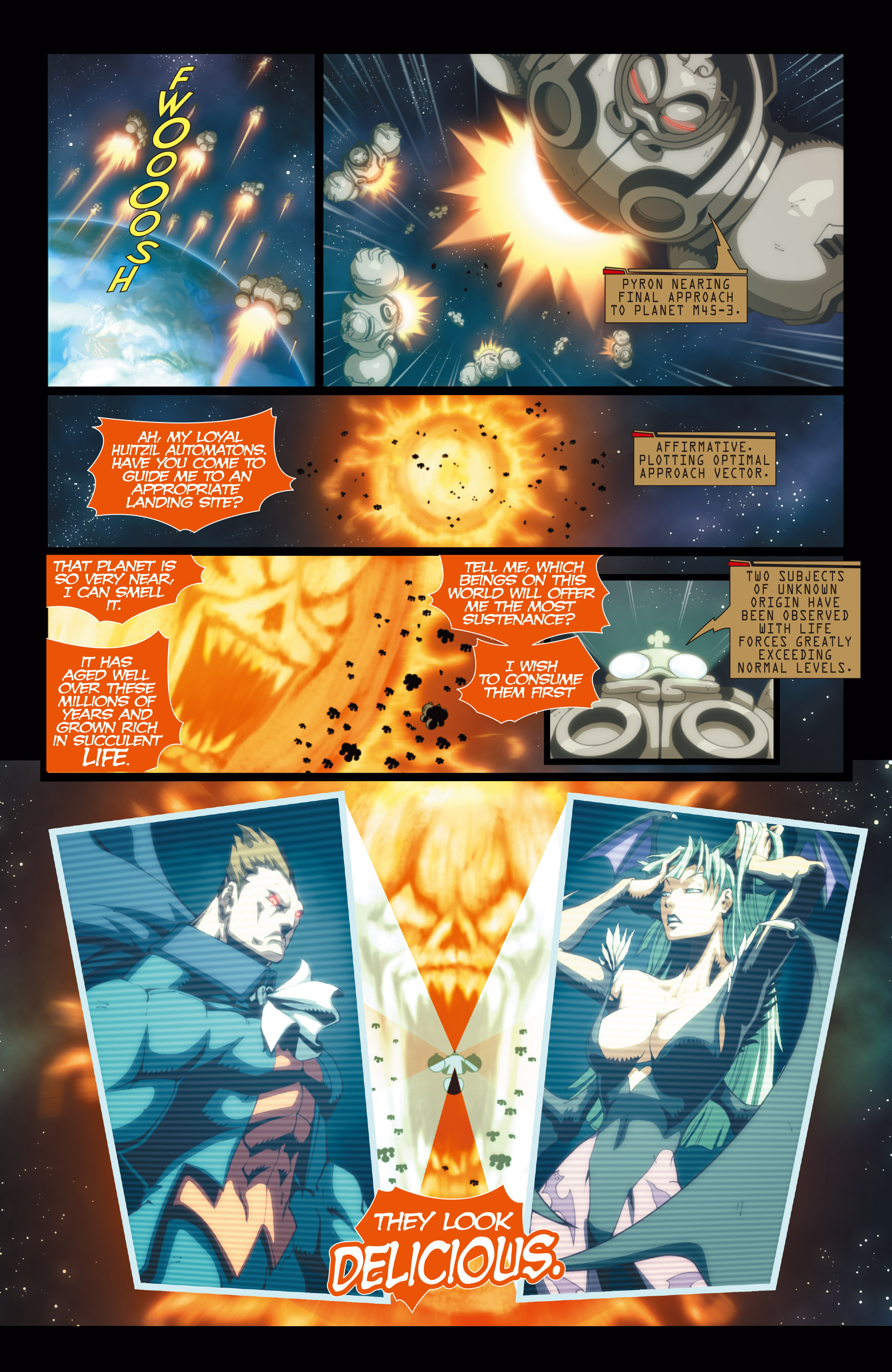 Read online Darkstalkers: The Night Warriors comic -  Issue #1 - 15
