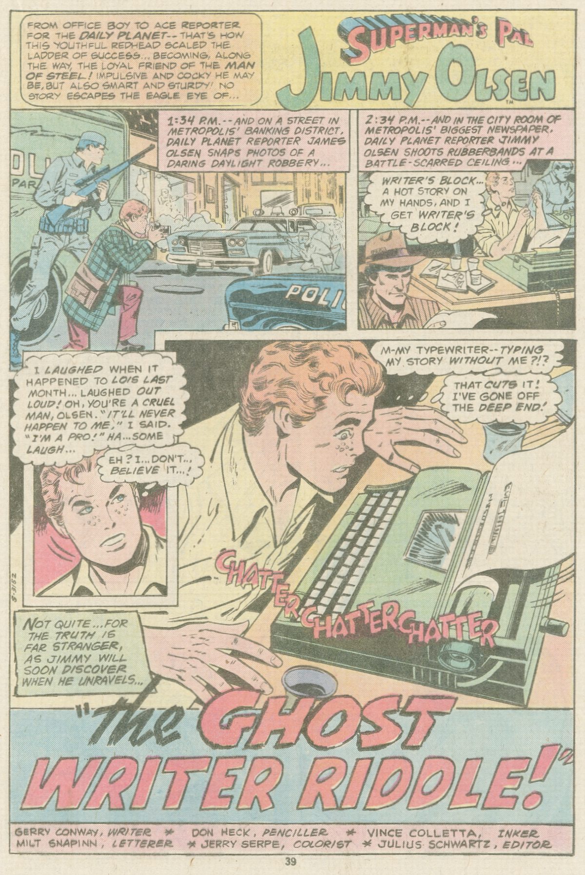 Read online The Superman Family comic -  Issue #197 - 39