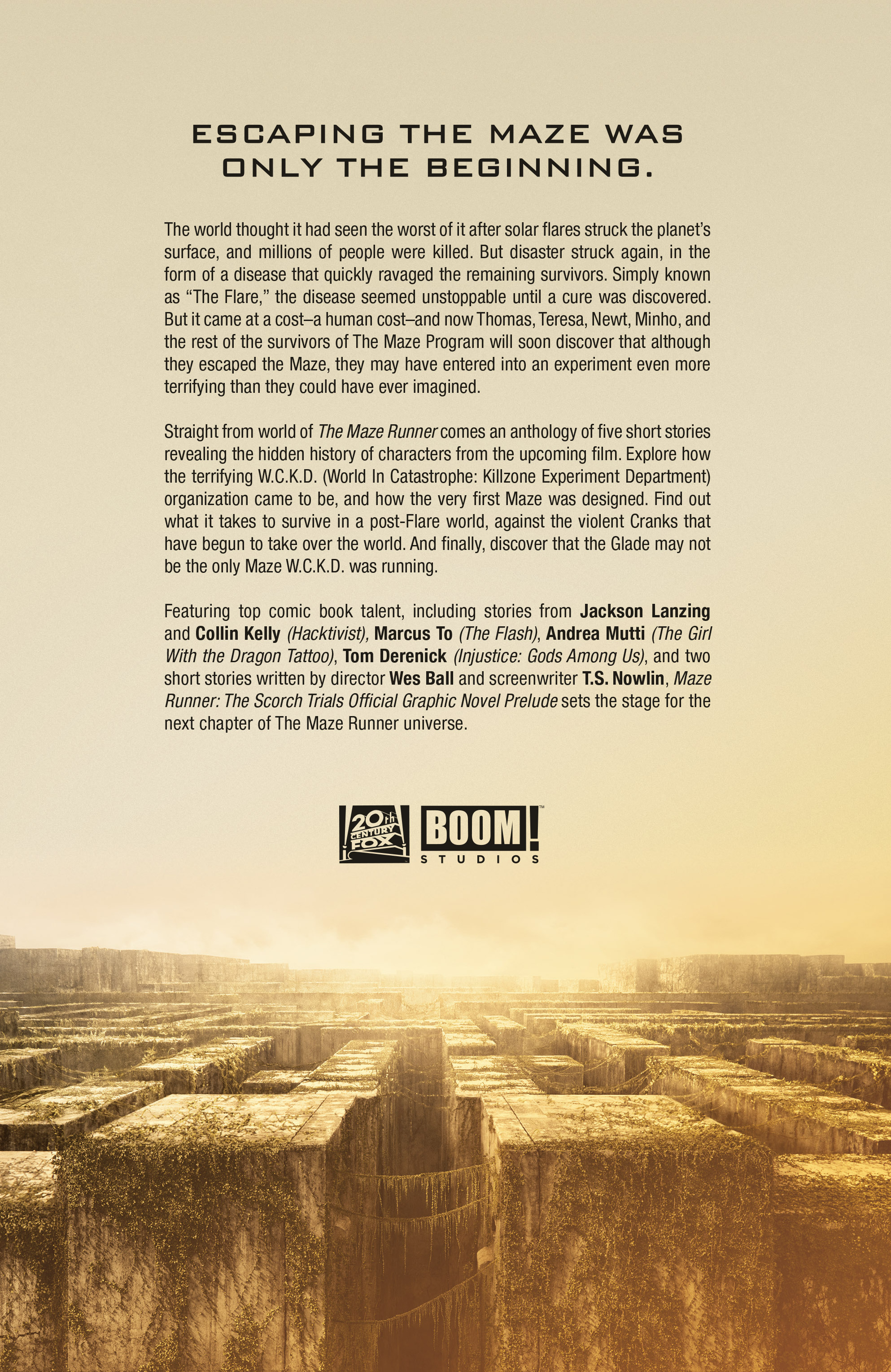Read online Maze Runner: The Scorch Trials Official Graphic Novel Prelude comic -  Issue # TPB - 83