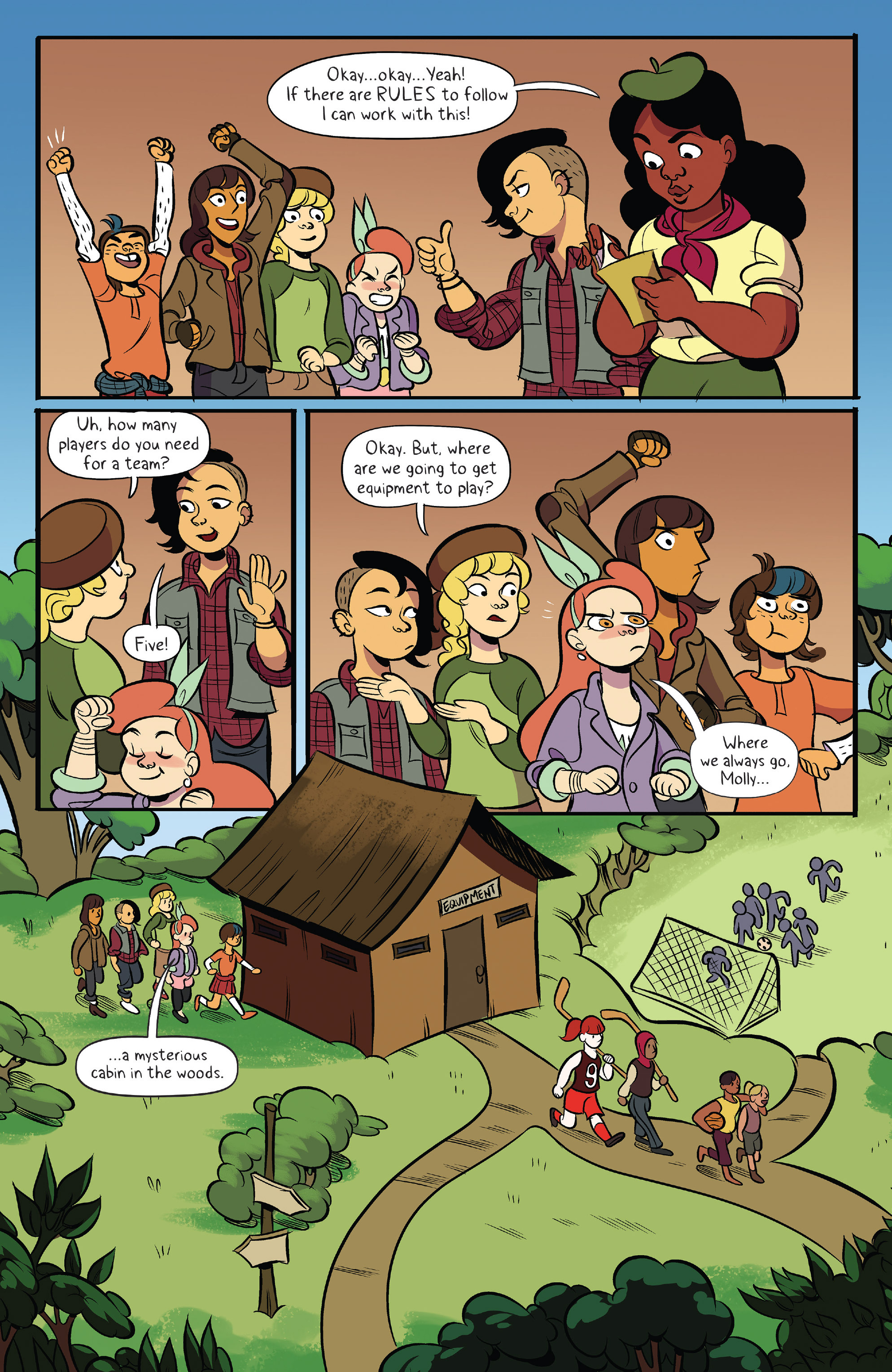 Read online Lumberjanes comic -  Issue #35 - 5