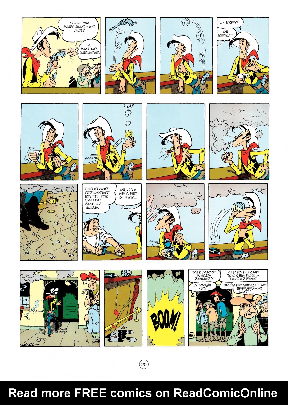 Read online A Lucky Luke Adventure comic -  Issue #44 - 20