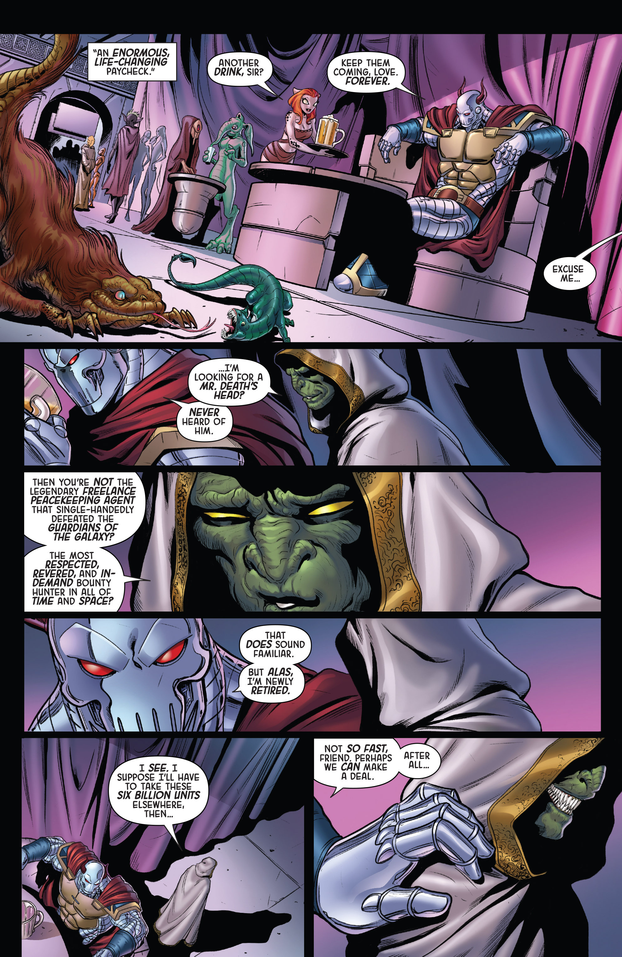 Read online Guardians of the Galaxy: Dream On comic -  Issue # Full - 19