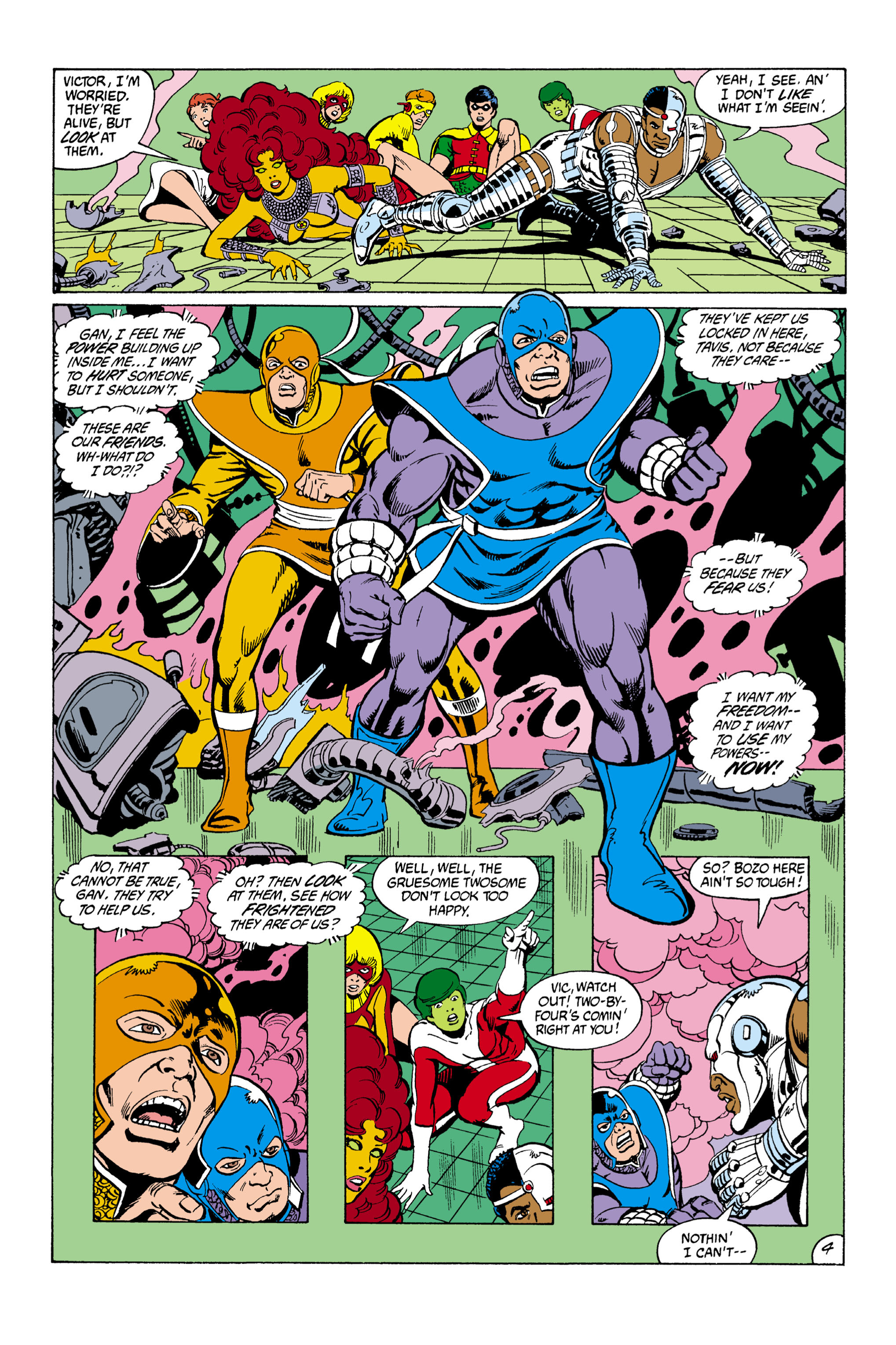 Read online The New Teen Titans (1980) comic -  Issue #36 - 5