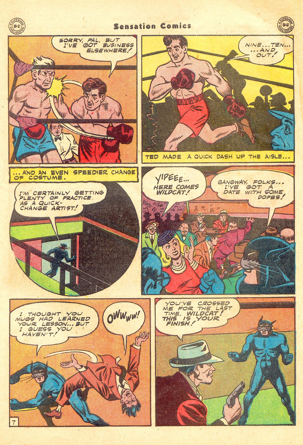 Read online Sensation (Mystery) Comics comic -  Issue #57 - 49