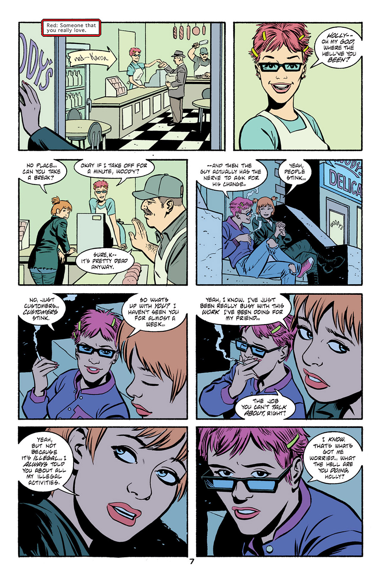 Read online Catwoman (2002) comic -  Issue #6 - 8