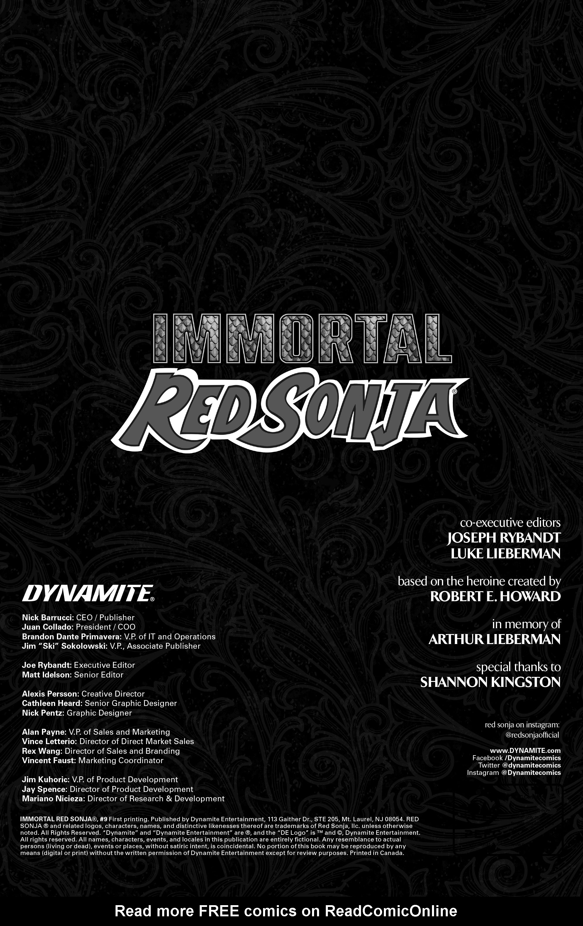 Read online Immortal Red Sonja comic -  Issue #9 - 6