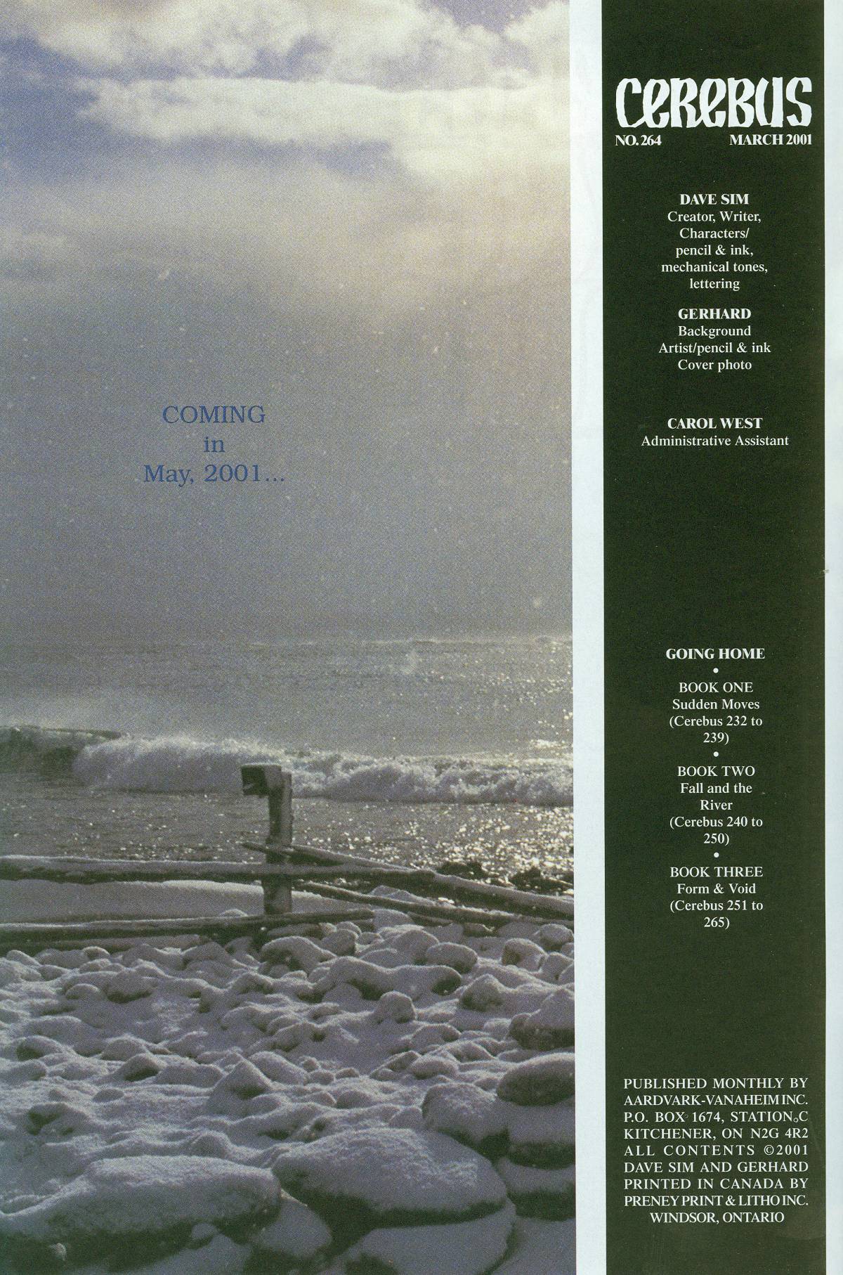 Read online Cerebus comic -  Issue #264 - 3