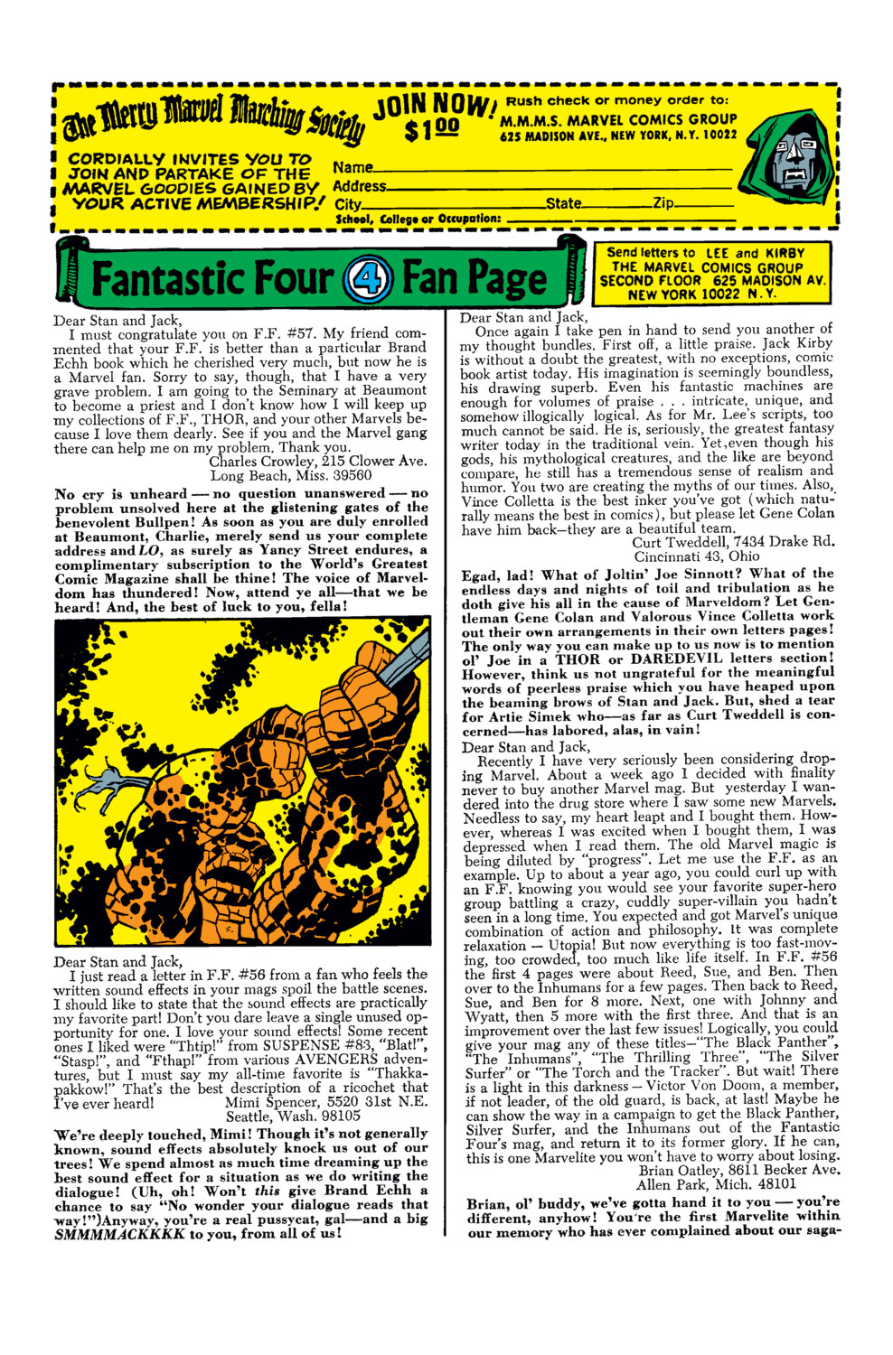 Read online Fantastic Four (1961) comic -  Issue #60 - 22