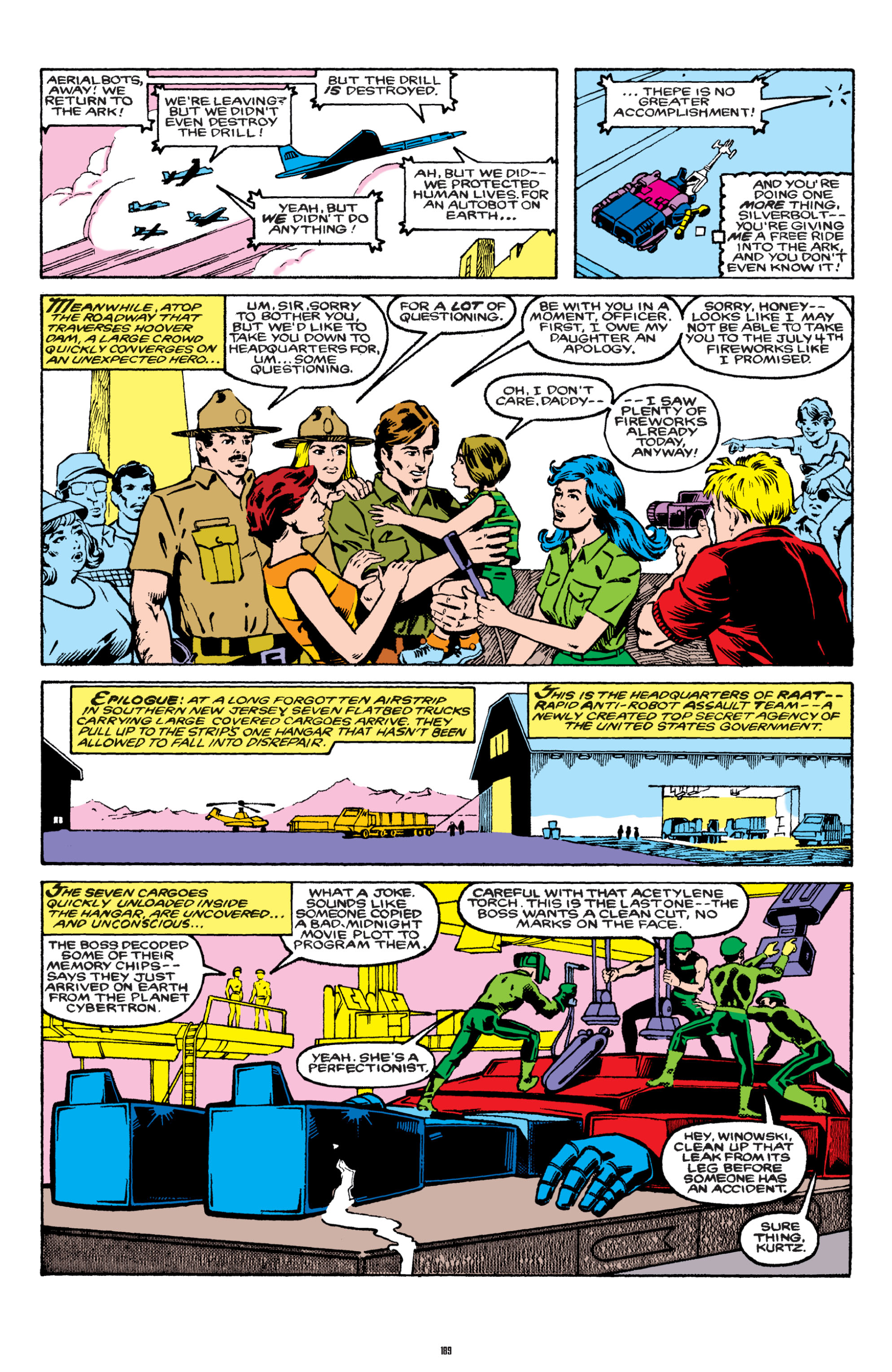Read online The Transformers Classics comic -  Issue # TPB 2 - 190