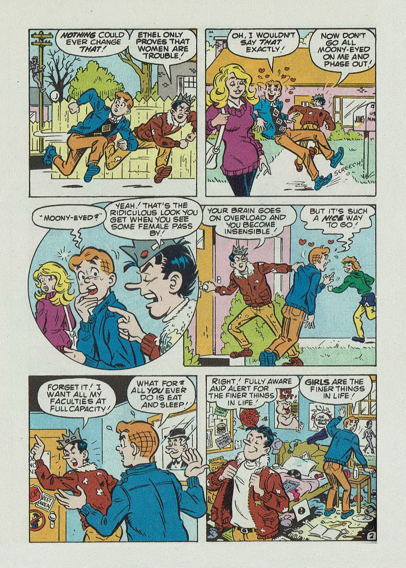 Read online Jughead Jones Comics Digest comic -  Issue #80 - 70