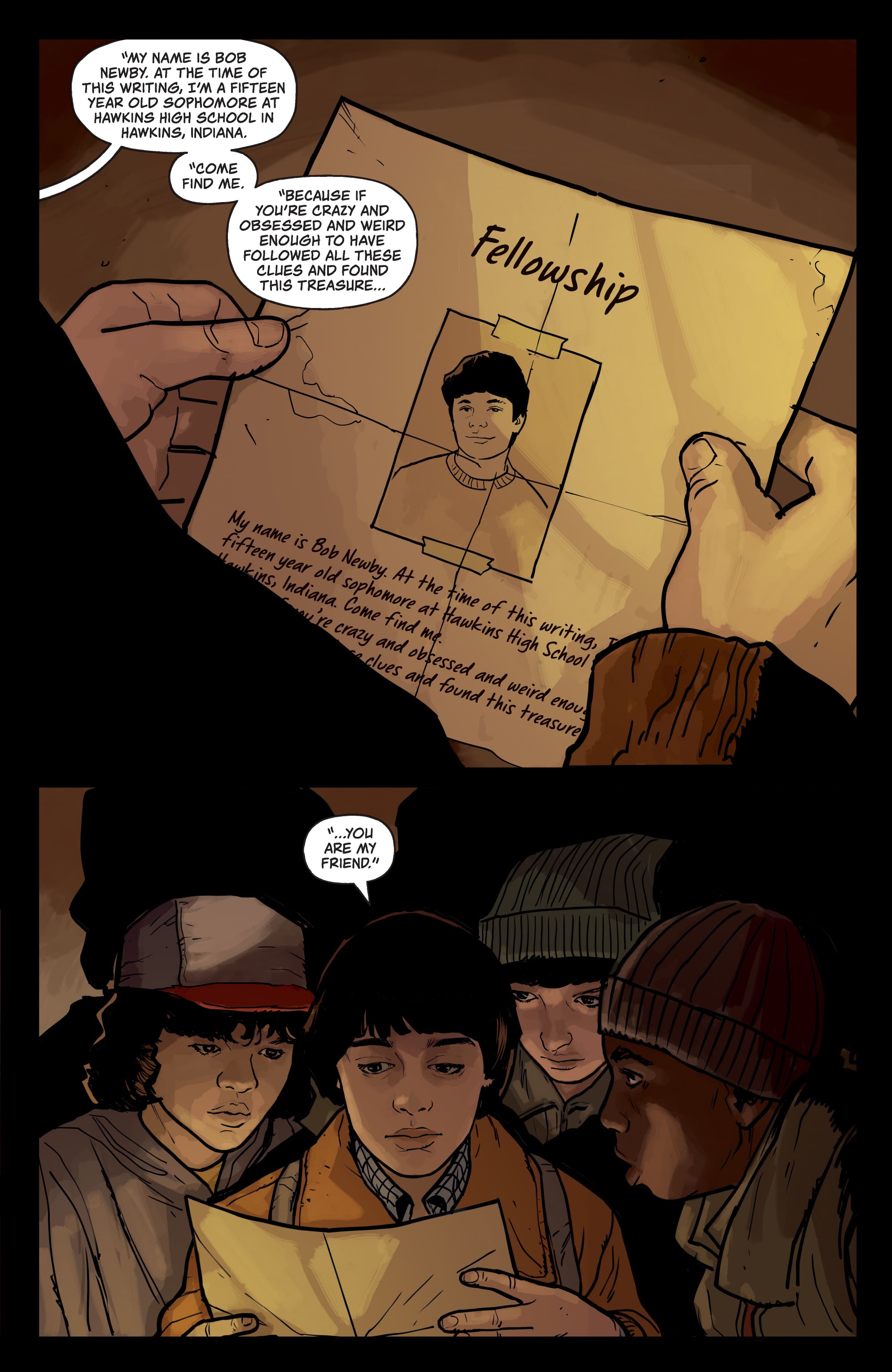 Read online Stranger Things: The Tomb of Ybwen comic -  Issue #4 - 5