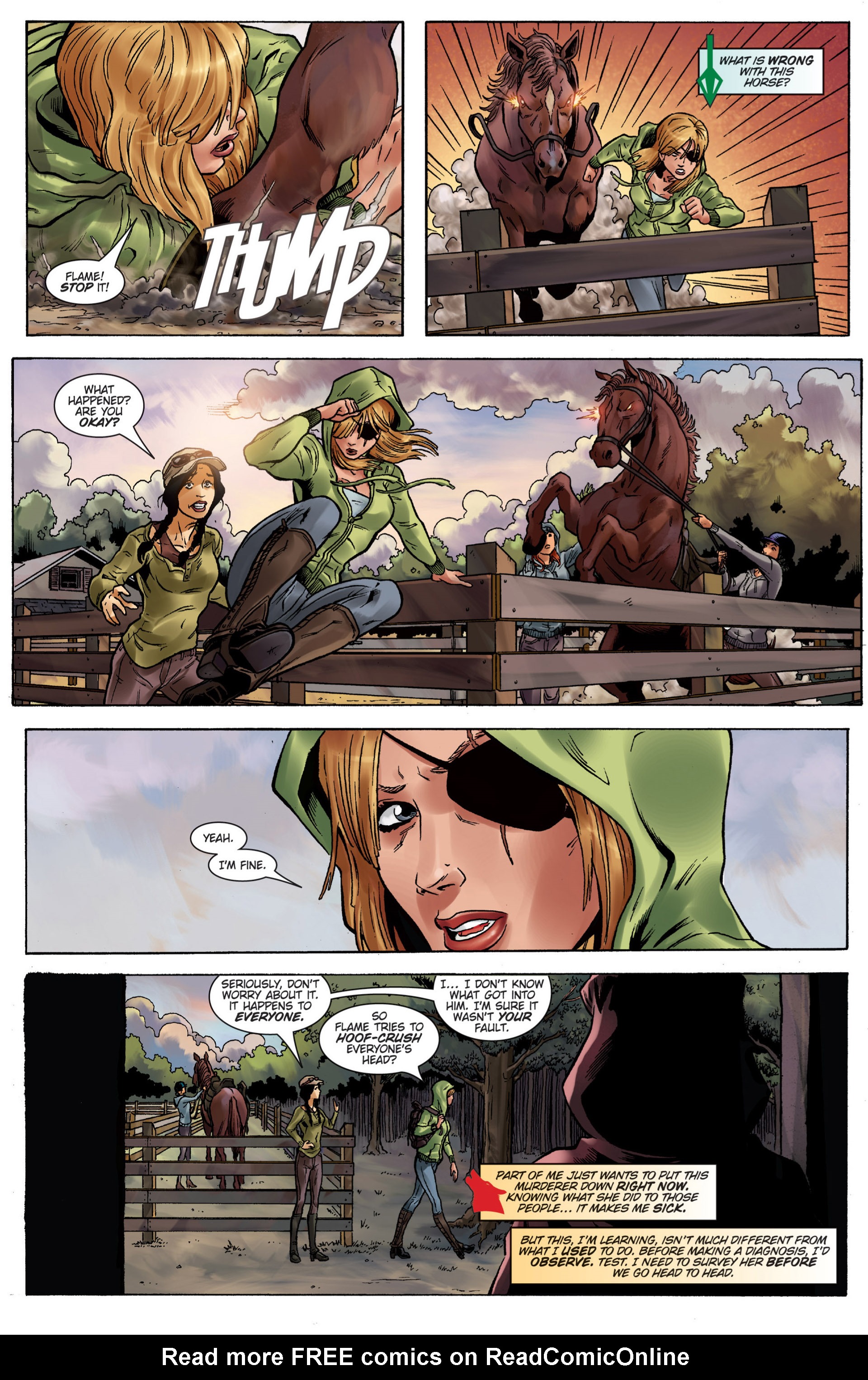 Read online Grimm Fairy Tales presents Robyn Hood vs. Red Riding Hood comic -  Issue # Full - 9