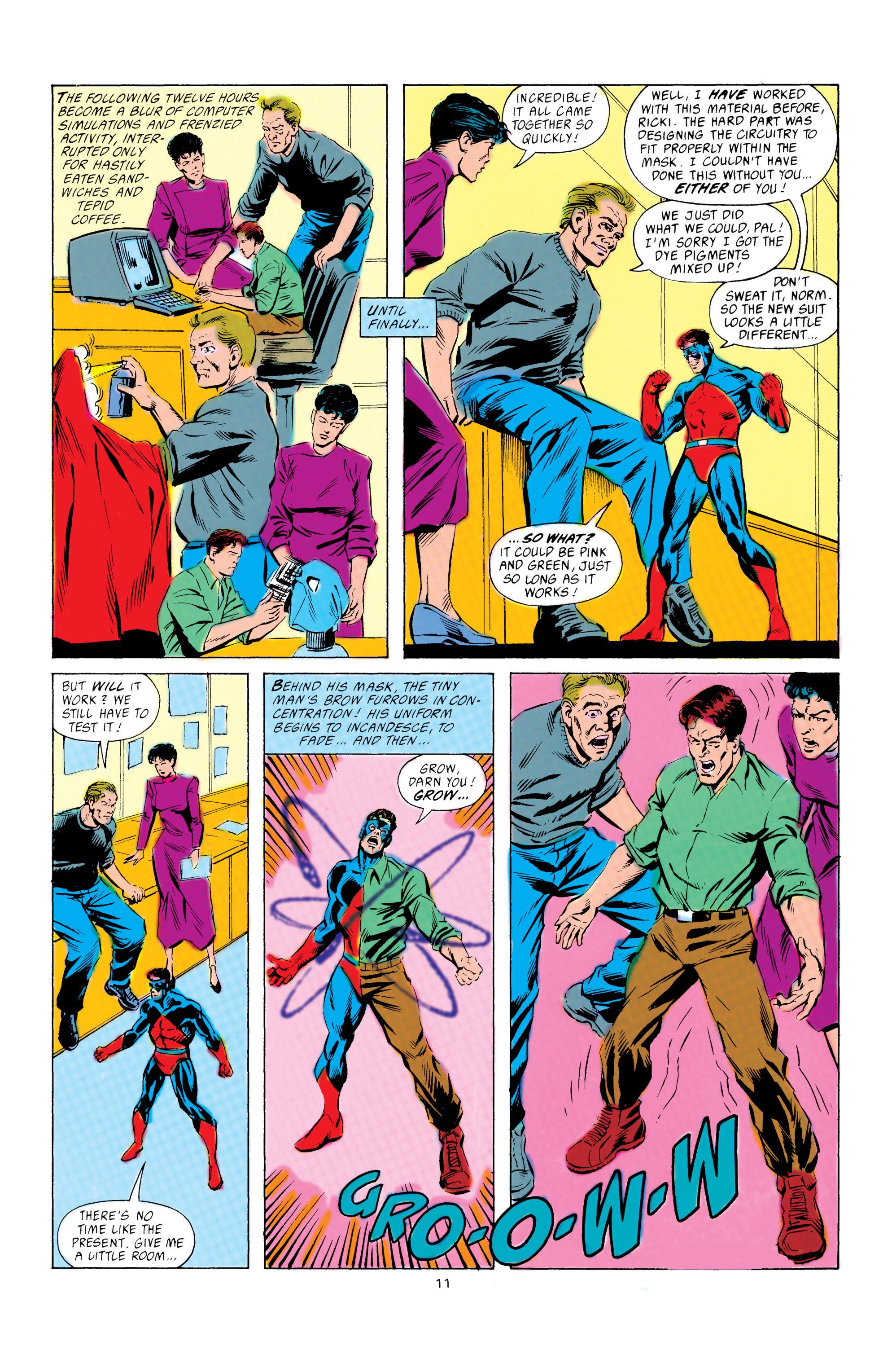 Read online Power of the Atom comic -  Issue #2 - 12
