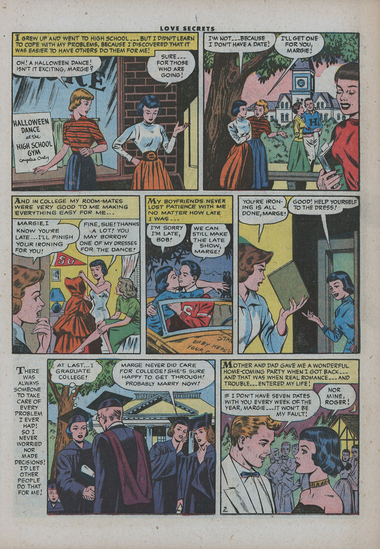 Read online Love Secrets (1953) comic -  Issue #50 - 13