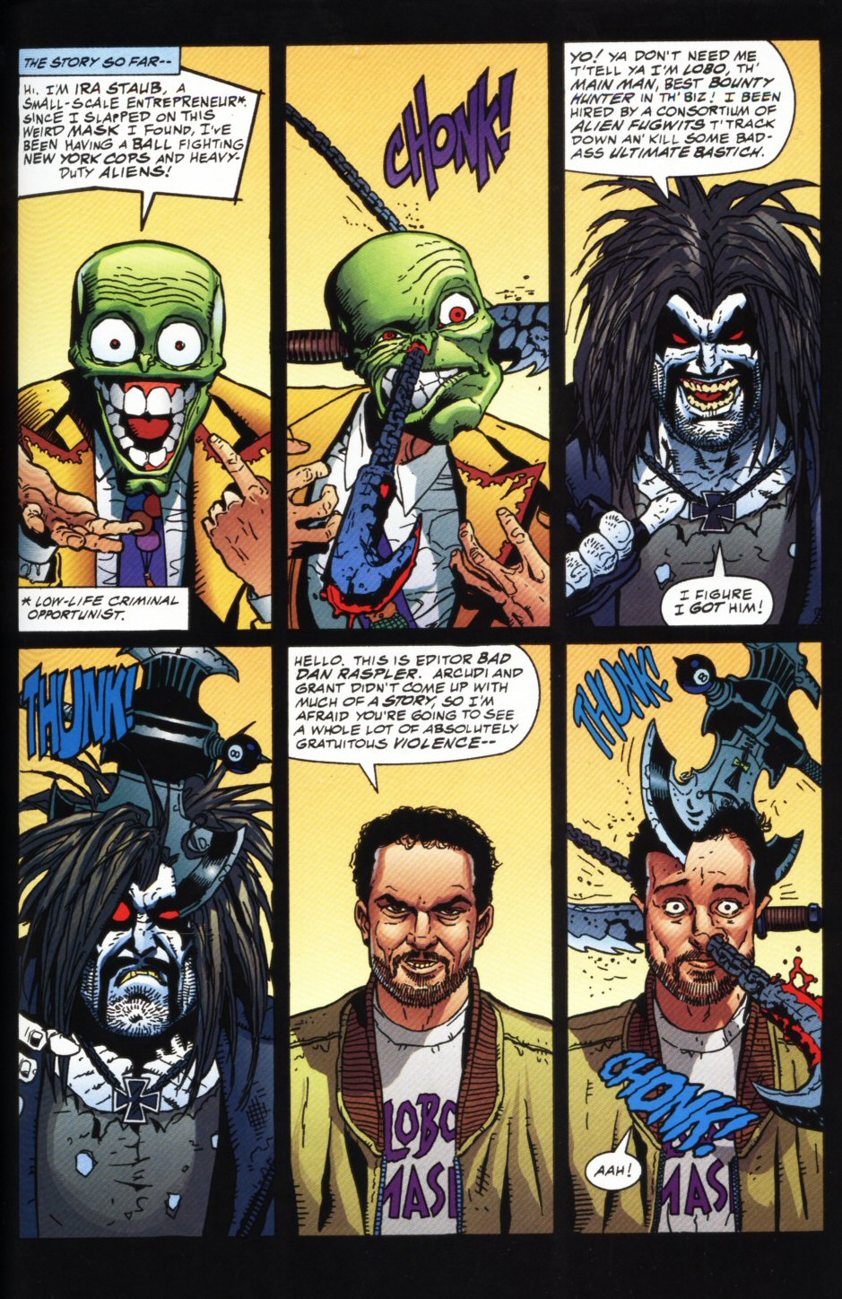 Read online Lobo/Mask comic -  Issue #1 - 25