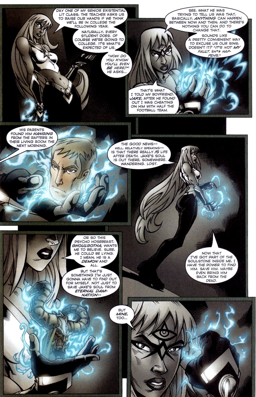 Read online Jezebelle comic -  Issue #4 - 6