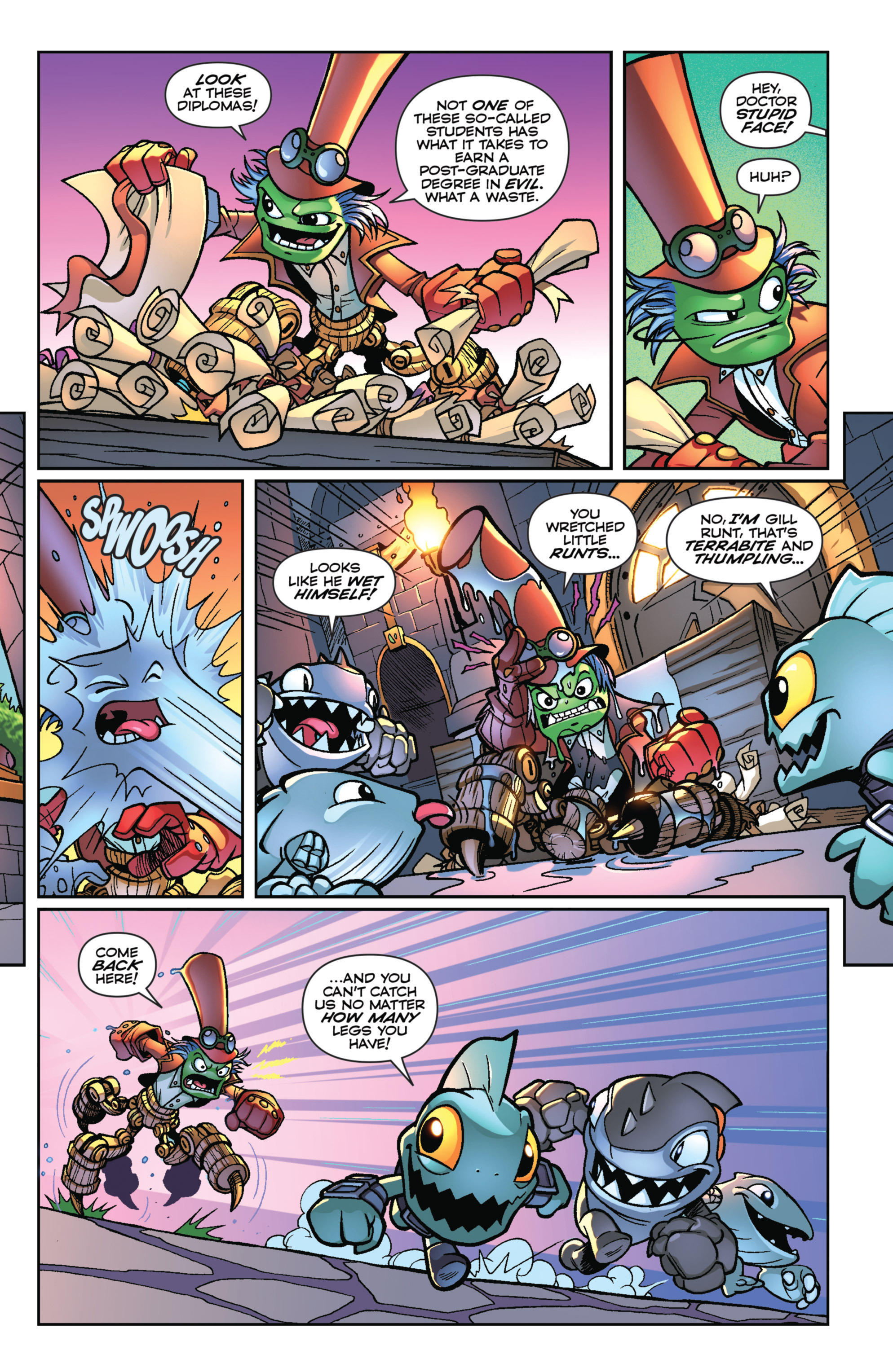 Read online Skylanders comic -  Issue #12 - 12