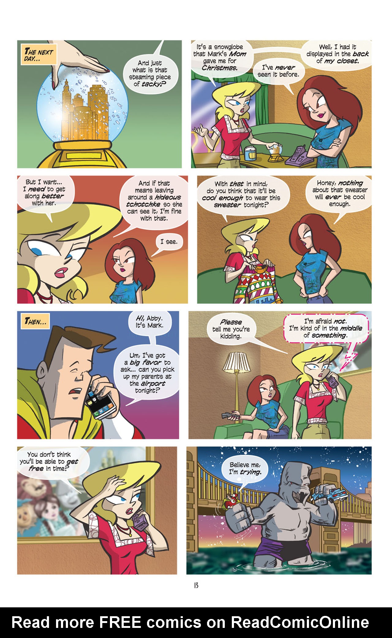 Read online Love and Capes comic -  Issue #5 - 14