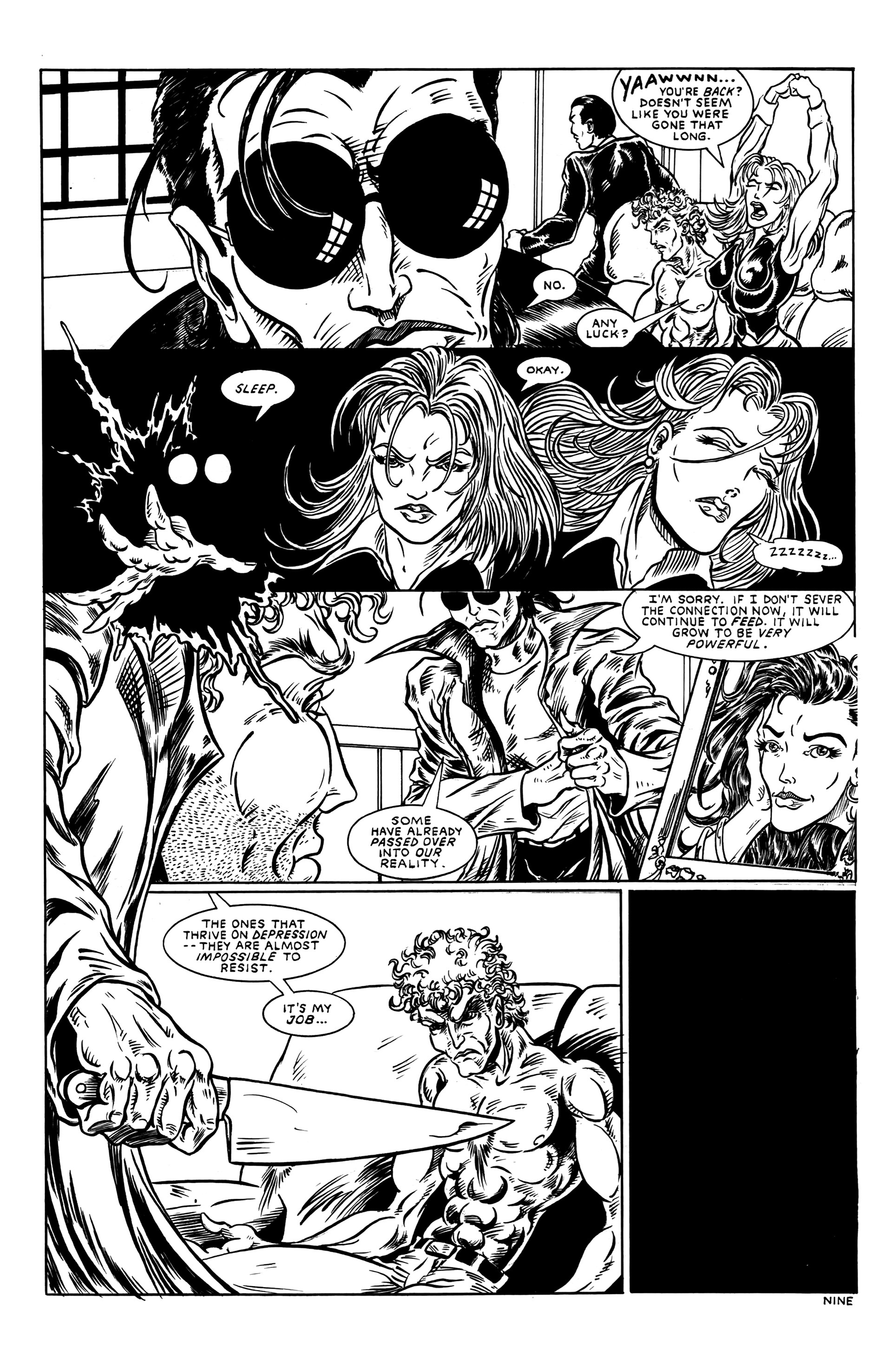 Read online Flesh & Blood comic -  Issue #2 - 34