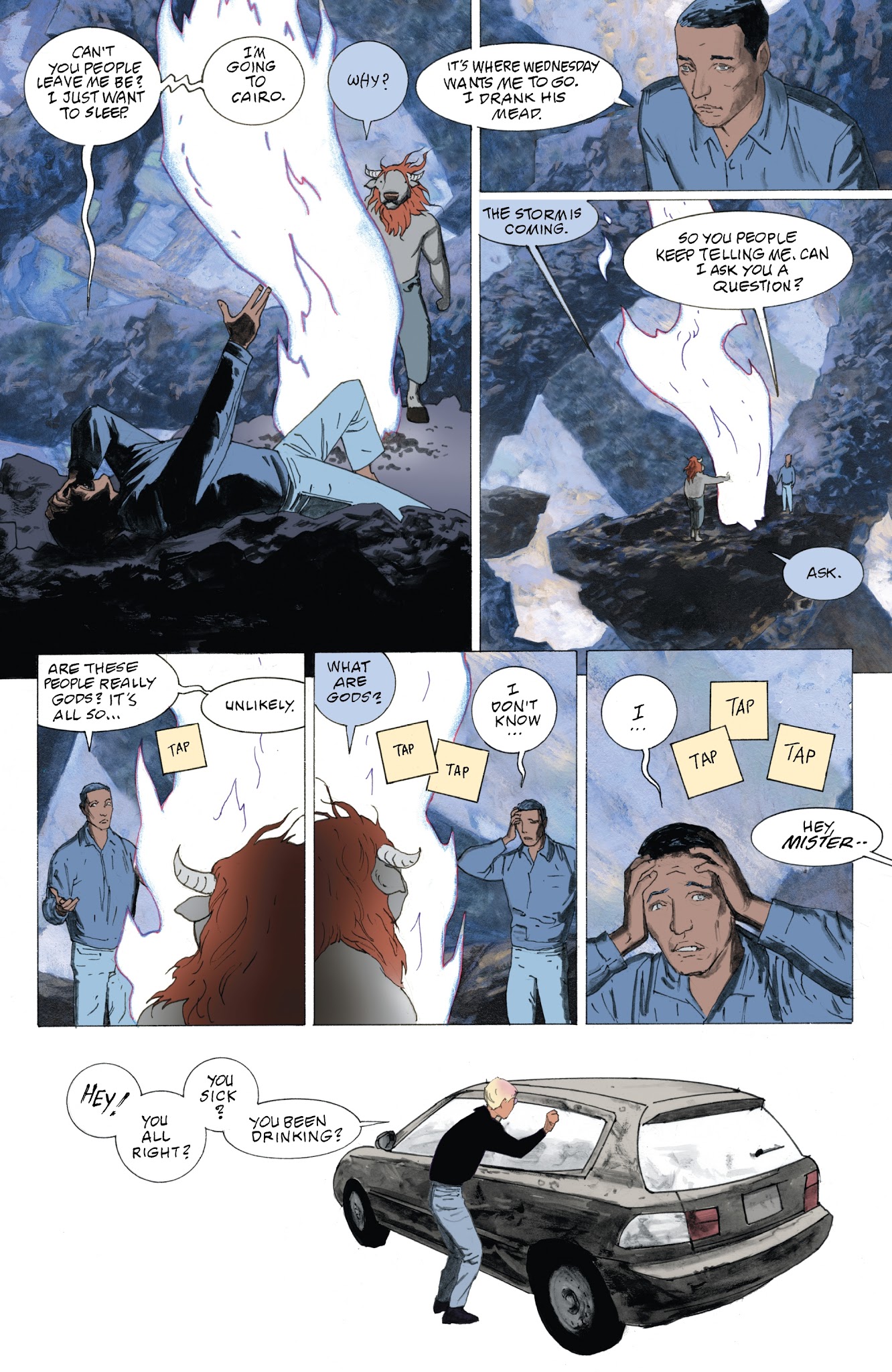 Read online American Gods: Shadows comic -  Issue #7 - 9